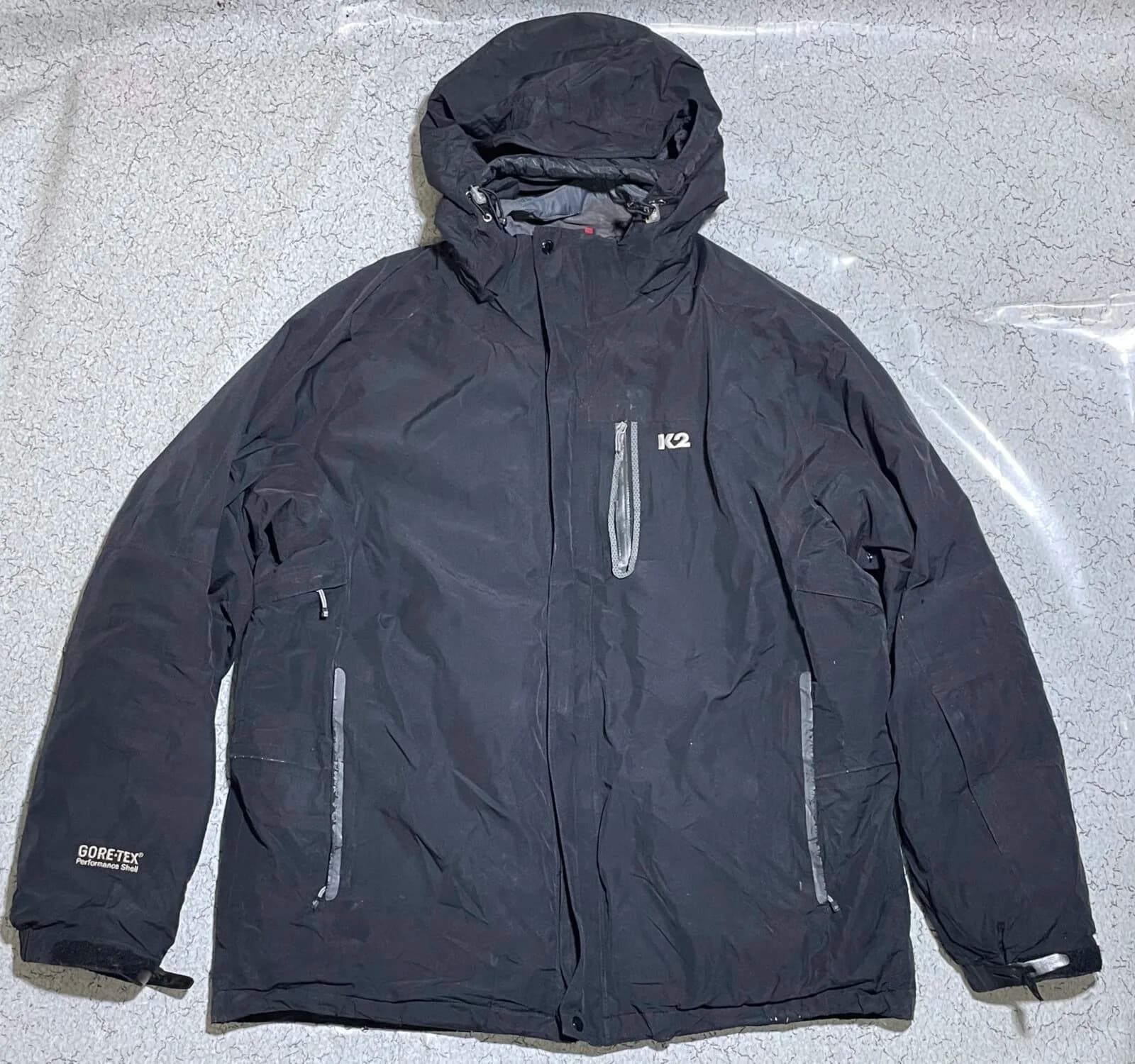 Branded thrift winter jacket India back view