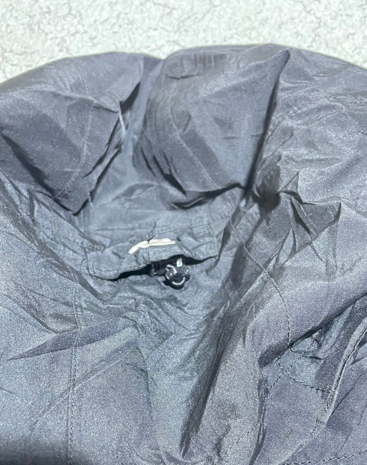 Branded thrift winter jacket India detail view