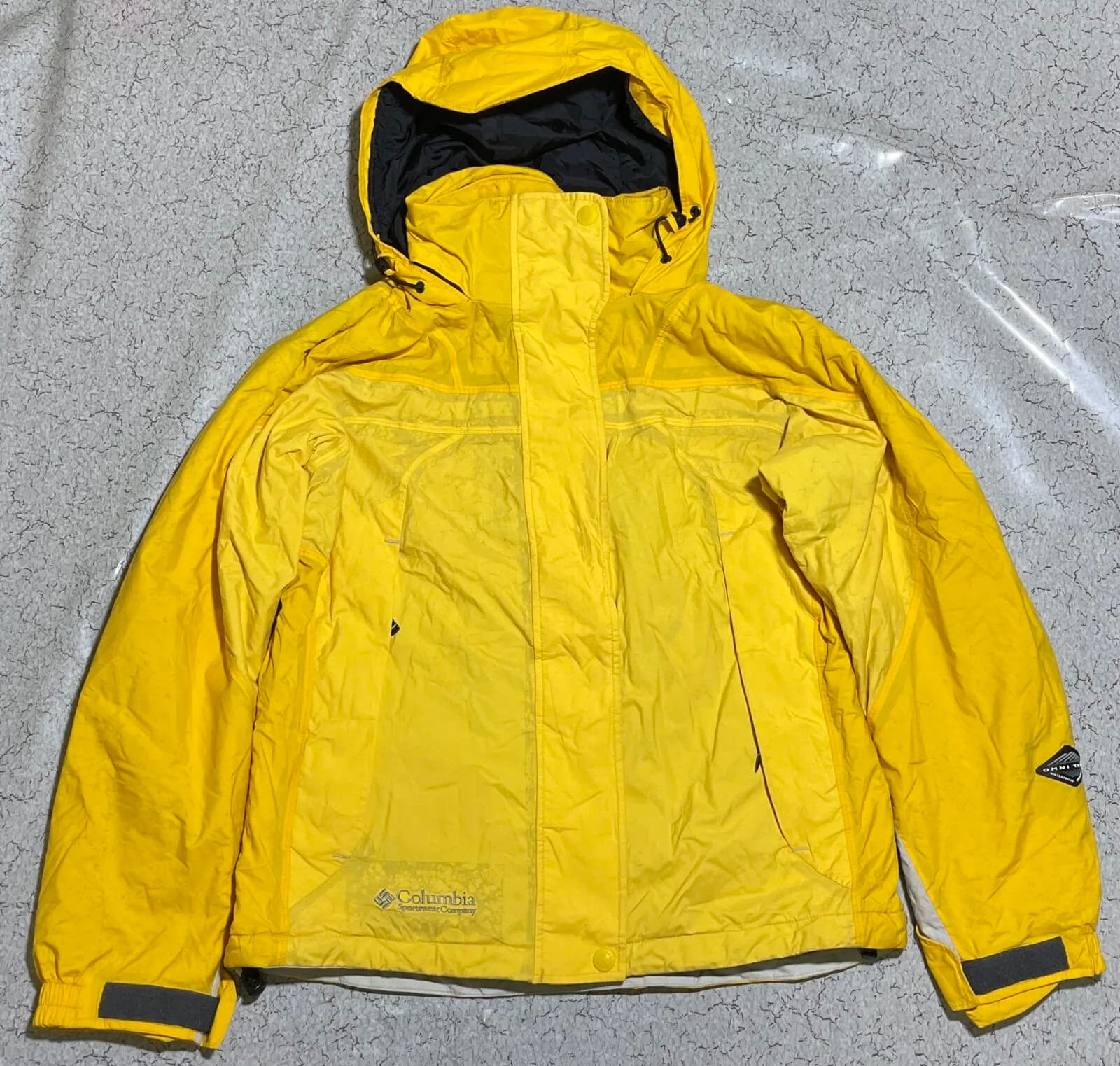 Columbia Omni-Tech thrift winter jacket India back view