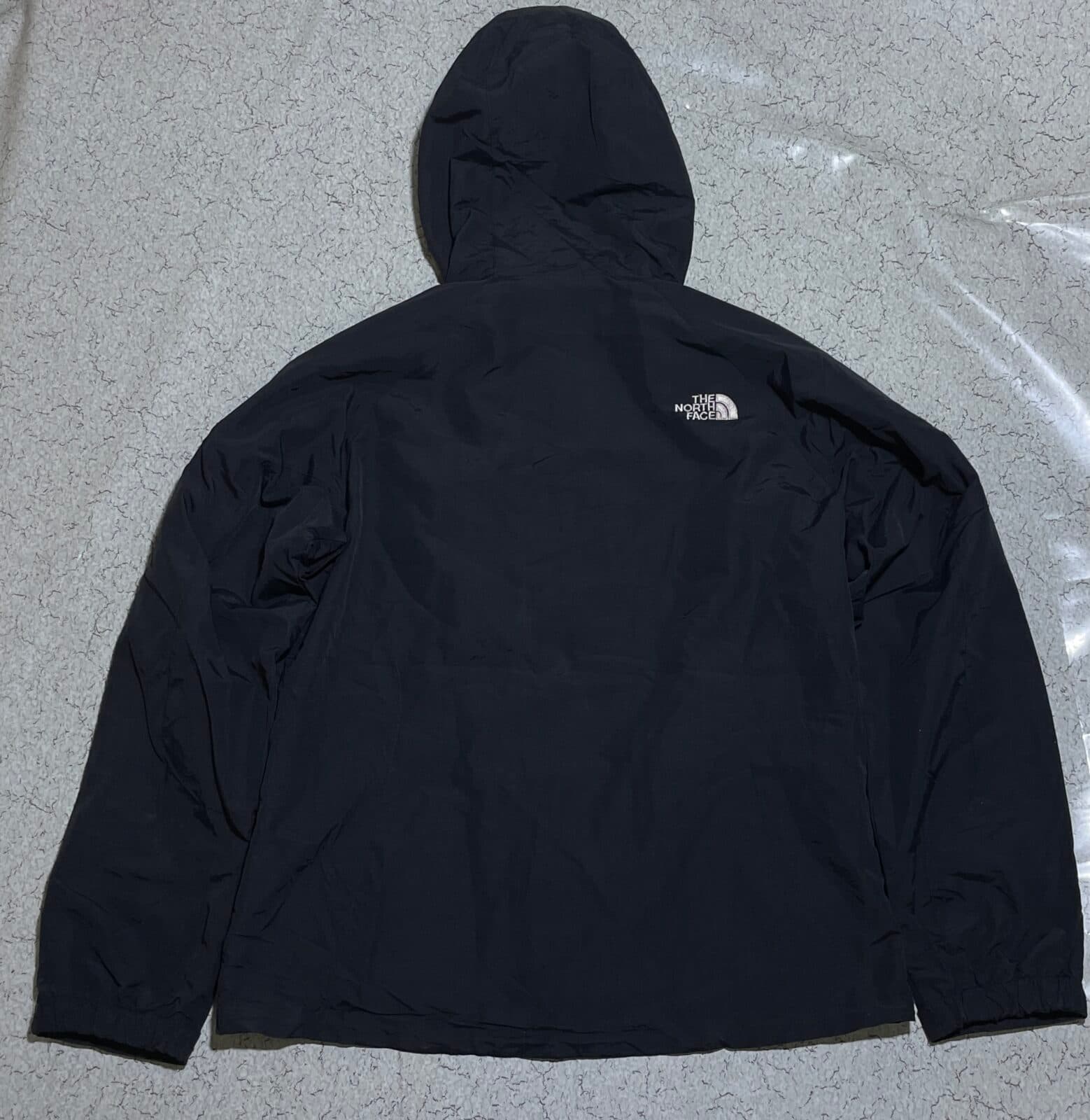 The North Face thrift waterproof jacket India detail view