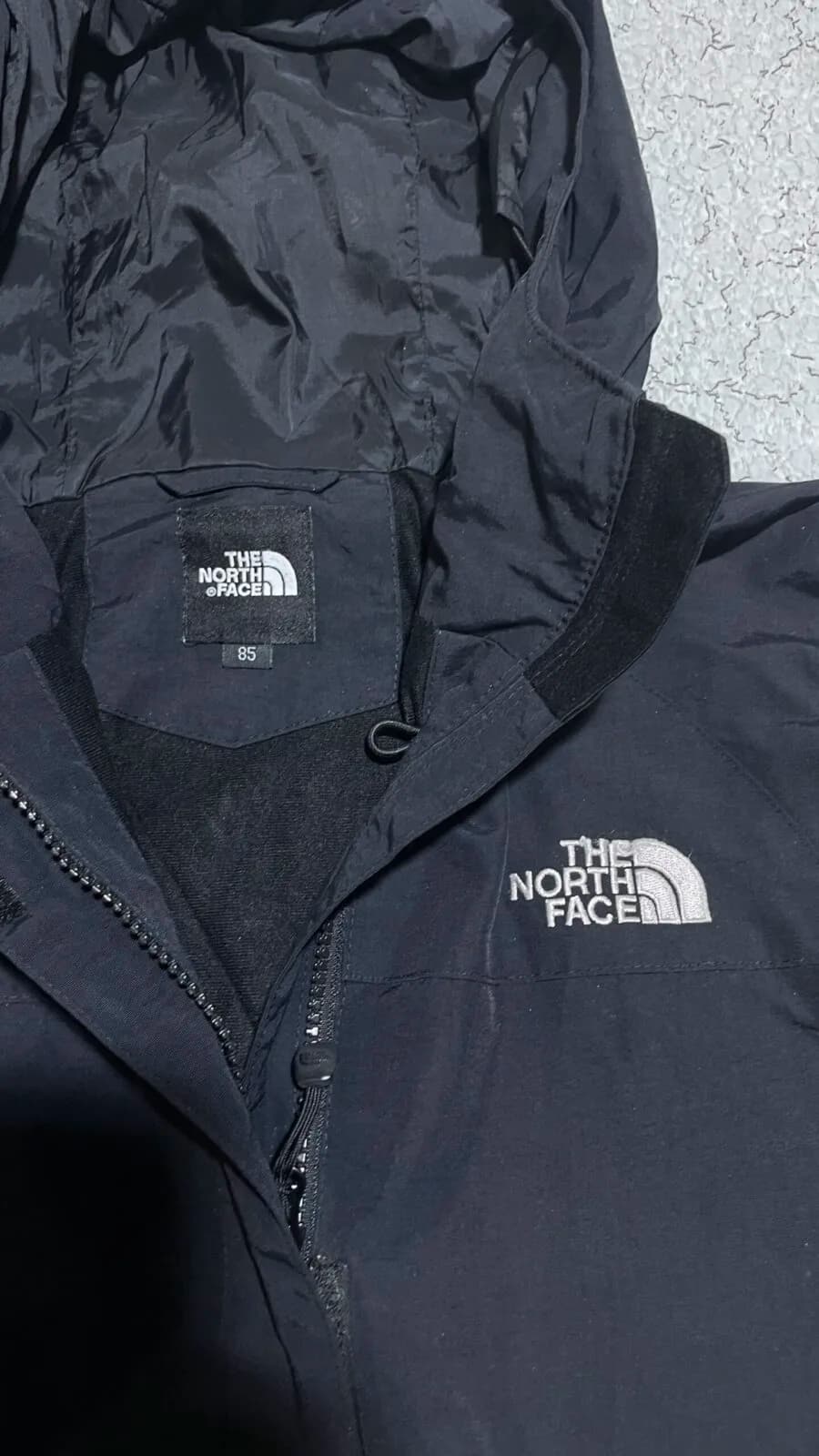 The North Face thrift clothing India close-up