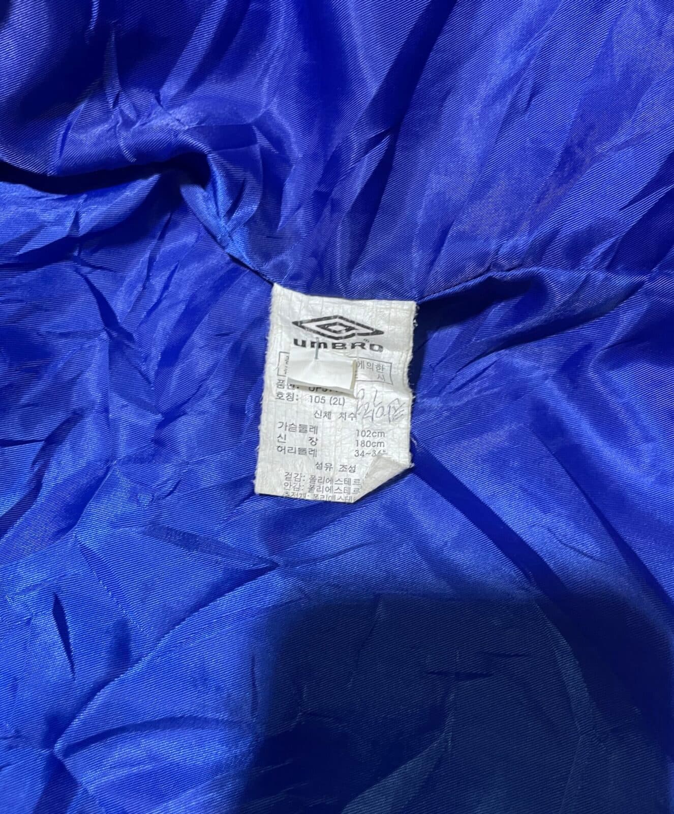Branded thrift jacket India close-up