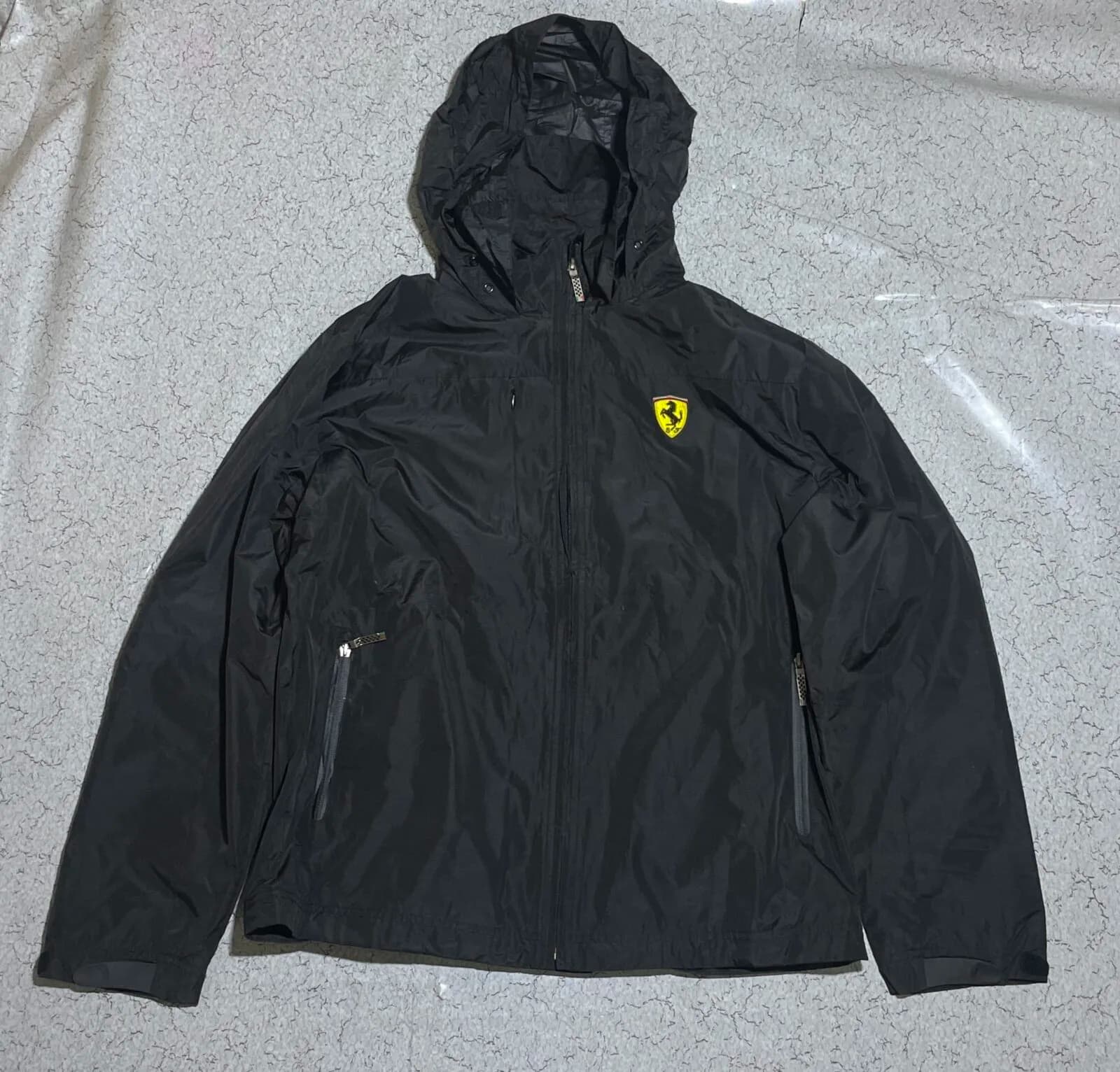 Branded thrift windbreaker jacket India back view