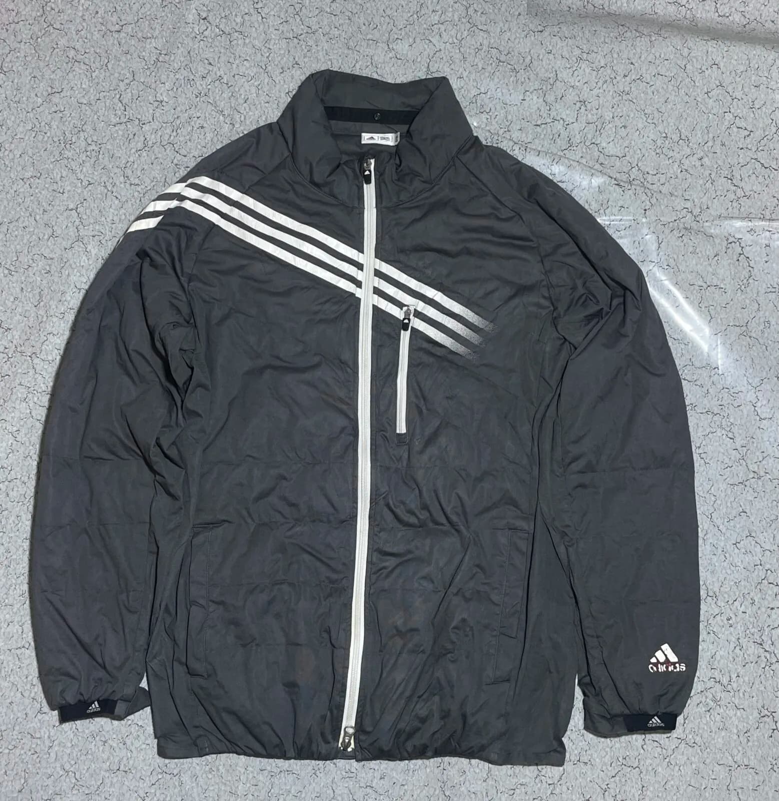 Adidas thrift track jacket India back view