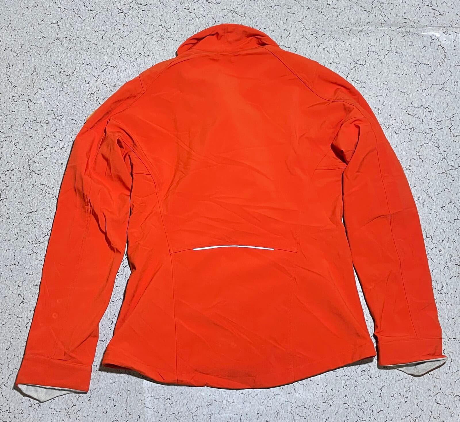 Branded thrift track jacket India back view
