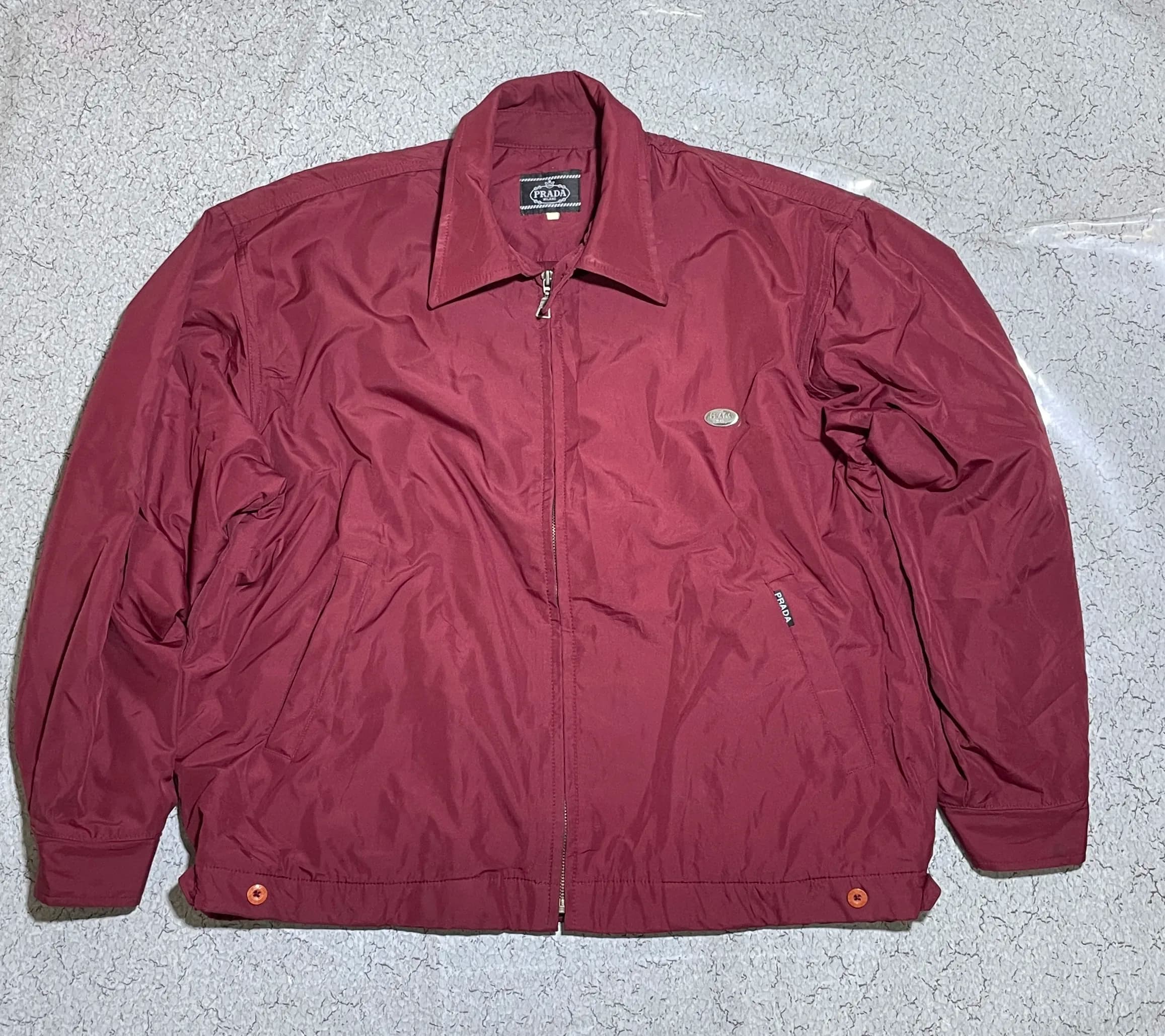Branded thrift jacket India back view