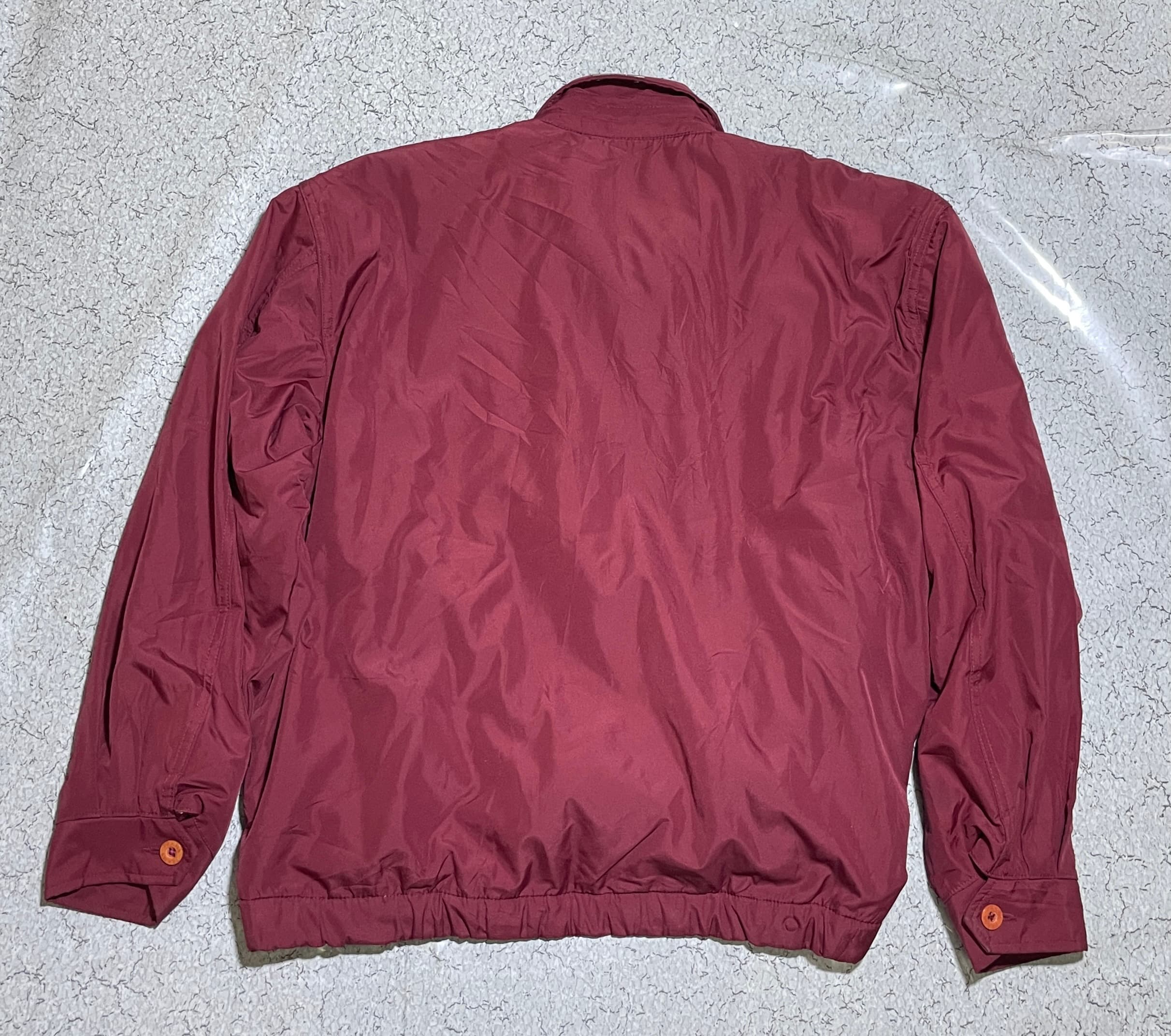 Branded thrift jacket India detail view