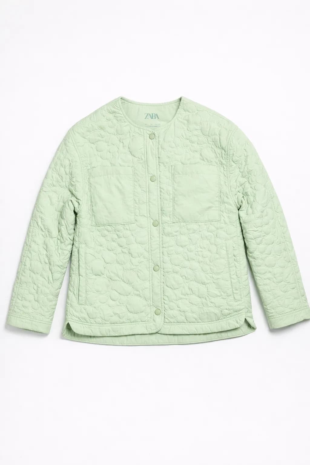 Zara thrift jacket India back view