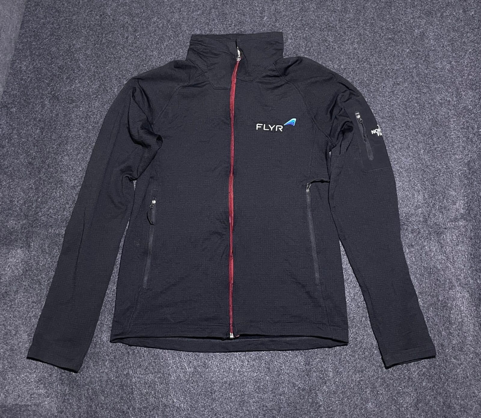 The North Face thrift track jacket India back view