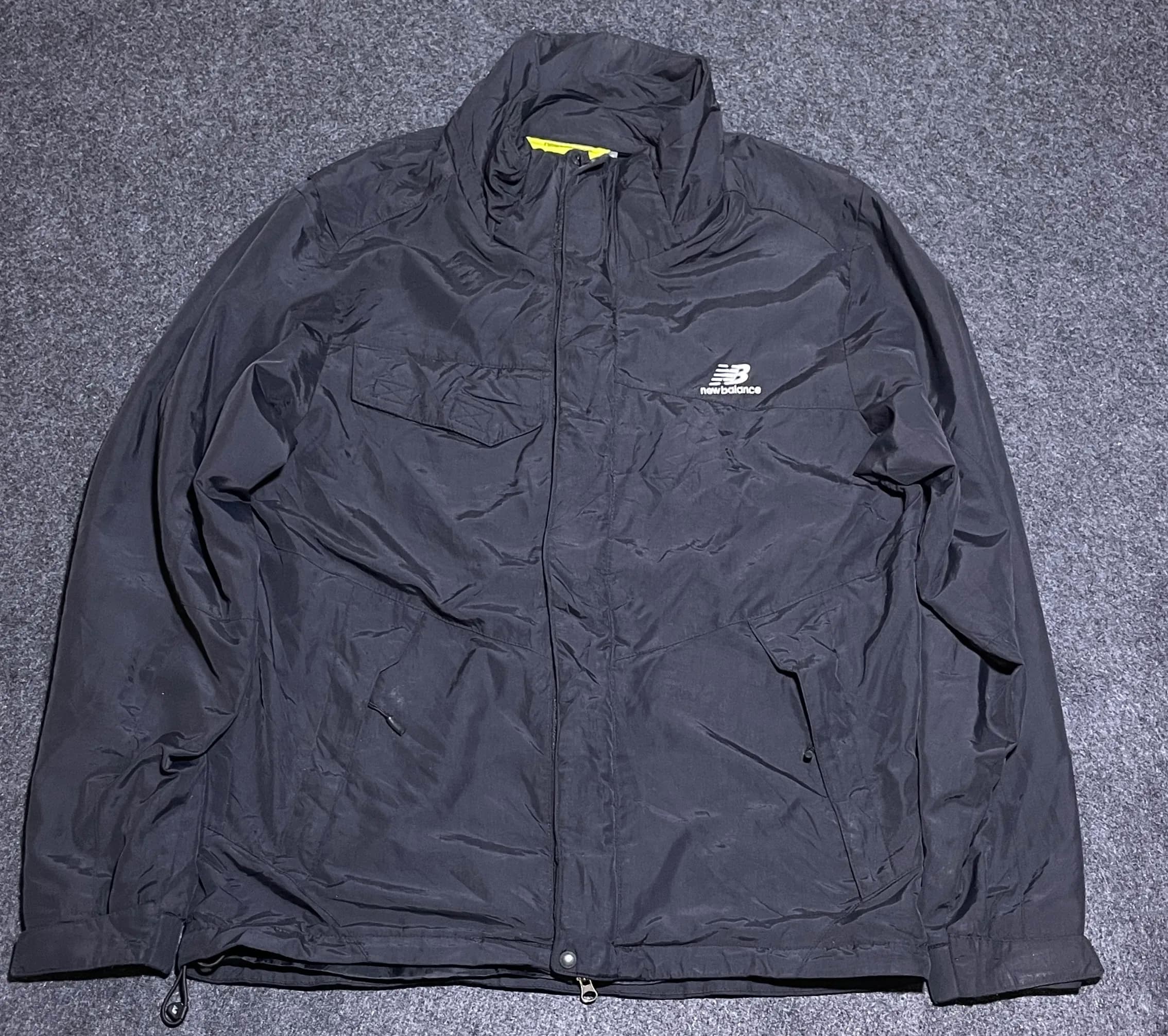 New Balance thrift windbreaker jacket India back view