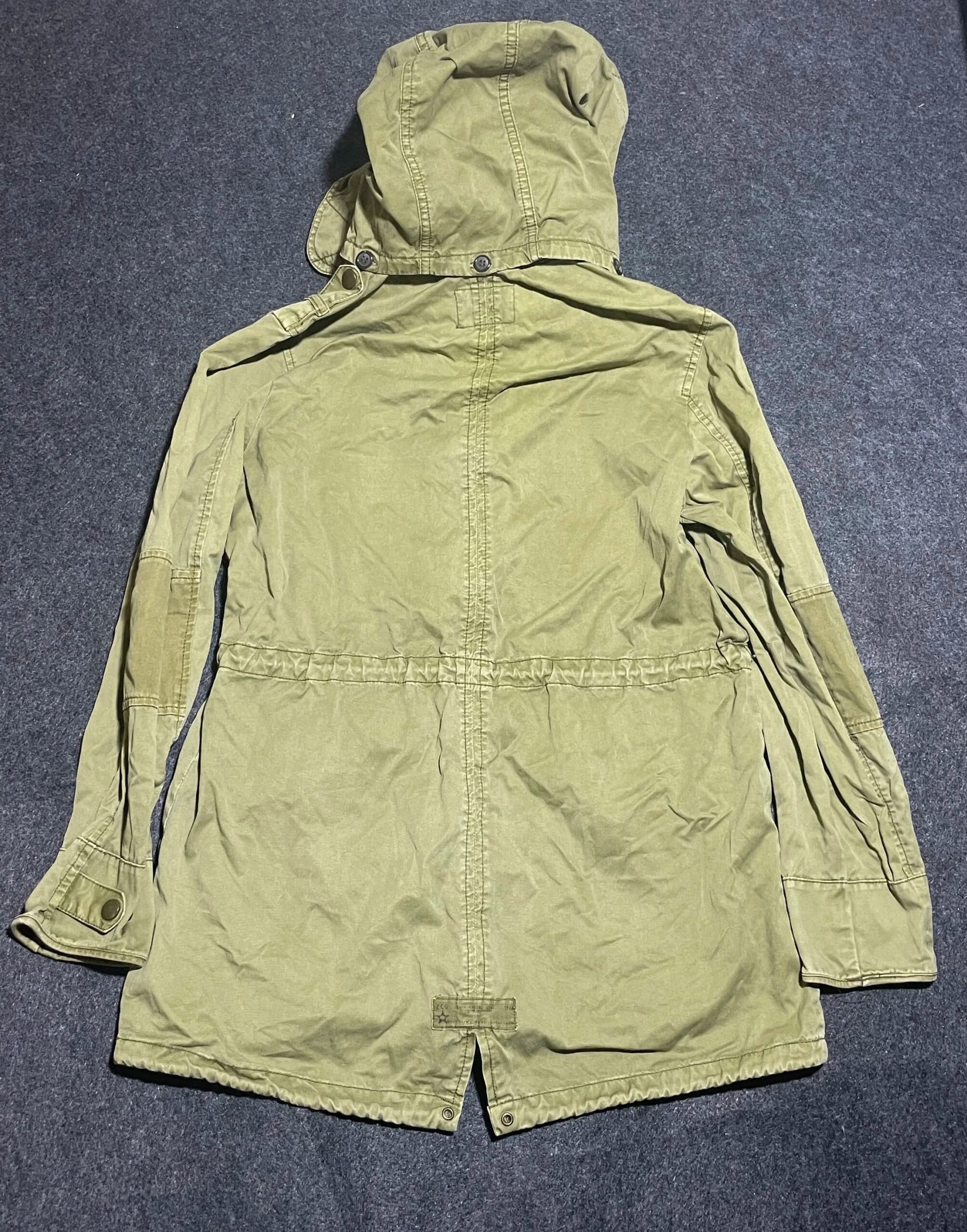 Zara thrift jacket India back view