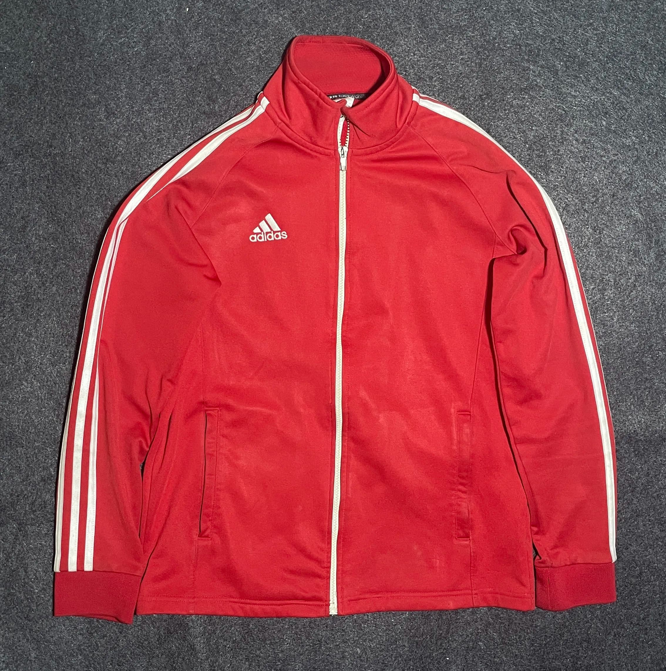 Adidas thrift track jacket India back view