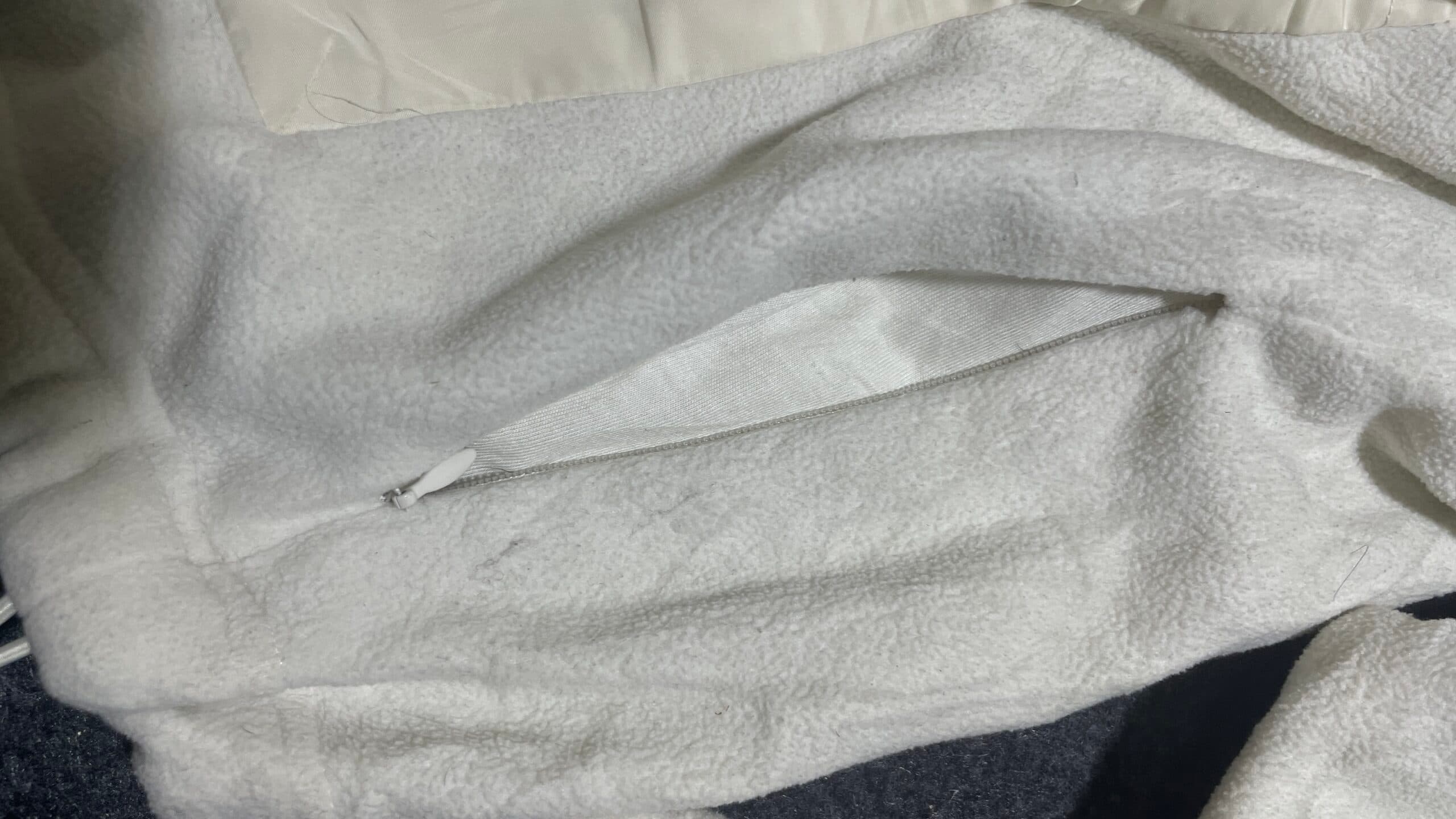 Branded thrift sweater India close-up