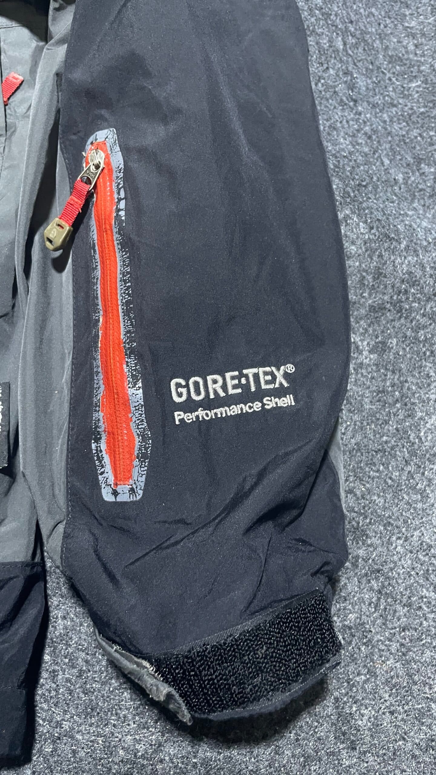 The North Face thrift winter jacket India close-up
