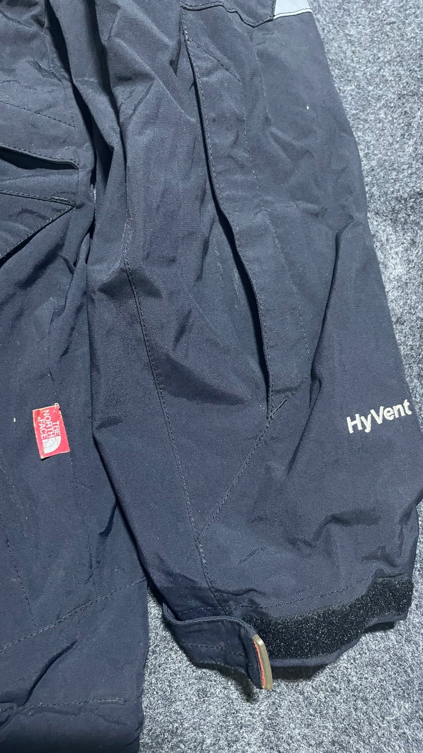 The North Face HyVent thrift waterproof jacket India close-up
