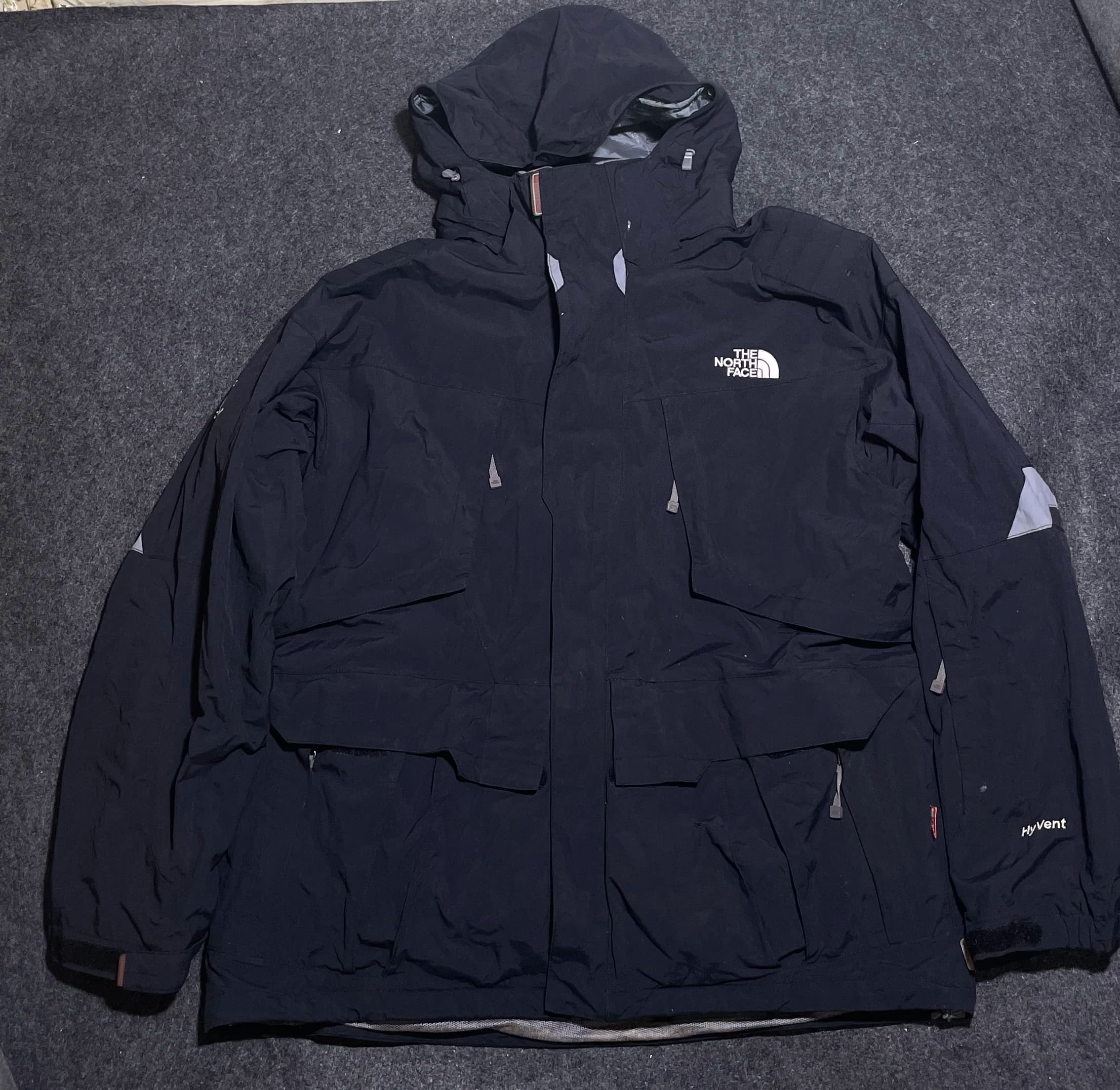 The North Face HyVent thrift waterproof jacket India back view