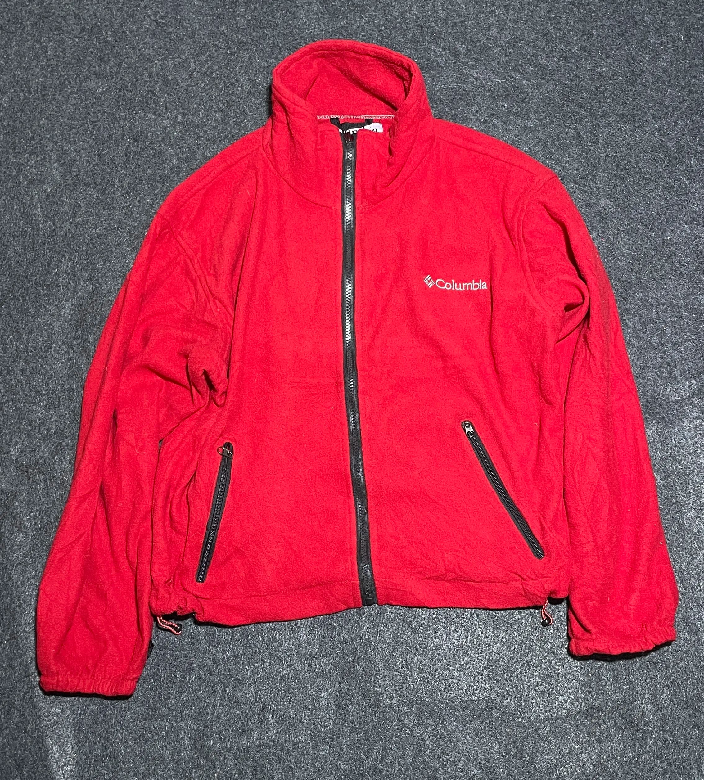 Columbia thrift fleece jacket India back view
