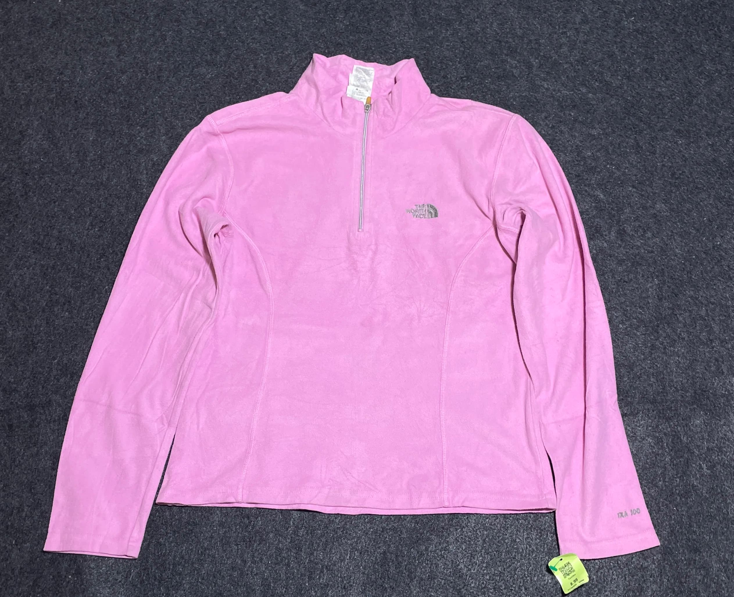 The North Face thrift fleece jacket India back view