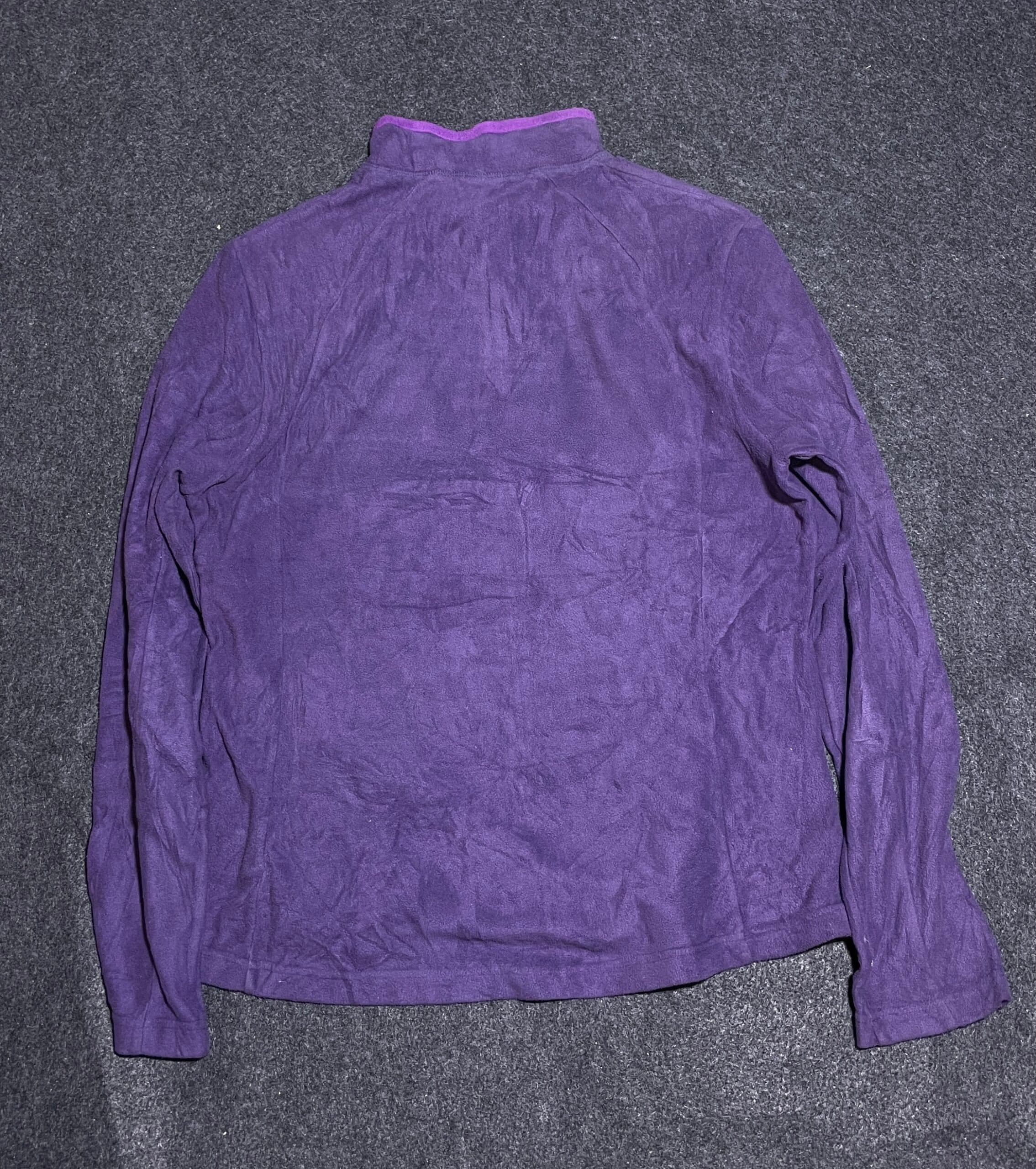 Branded thrift fleece jacket India back view