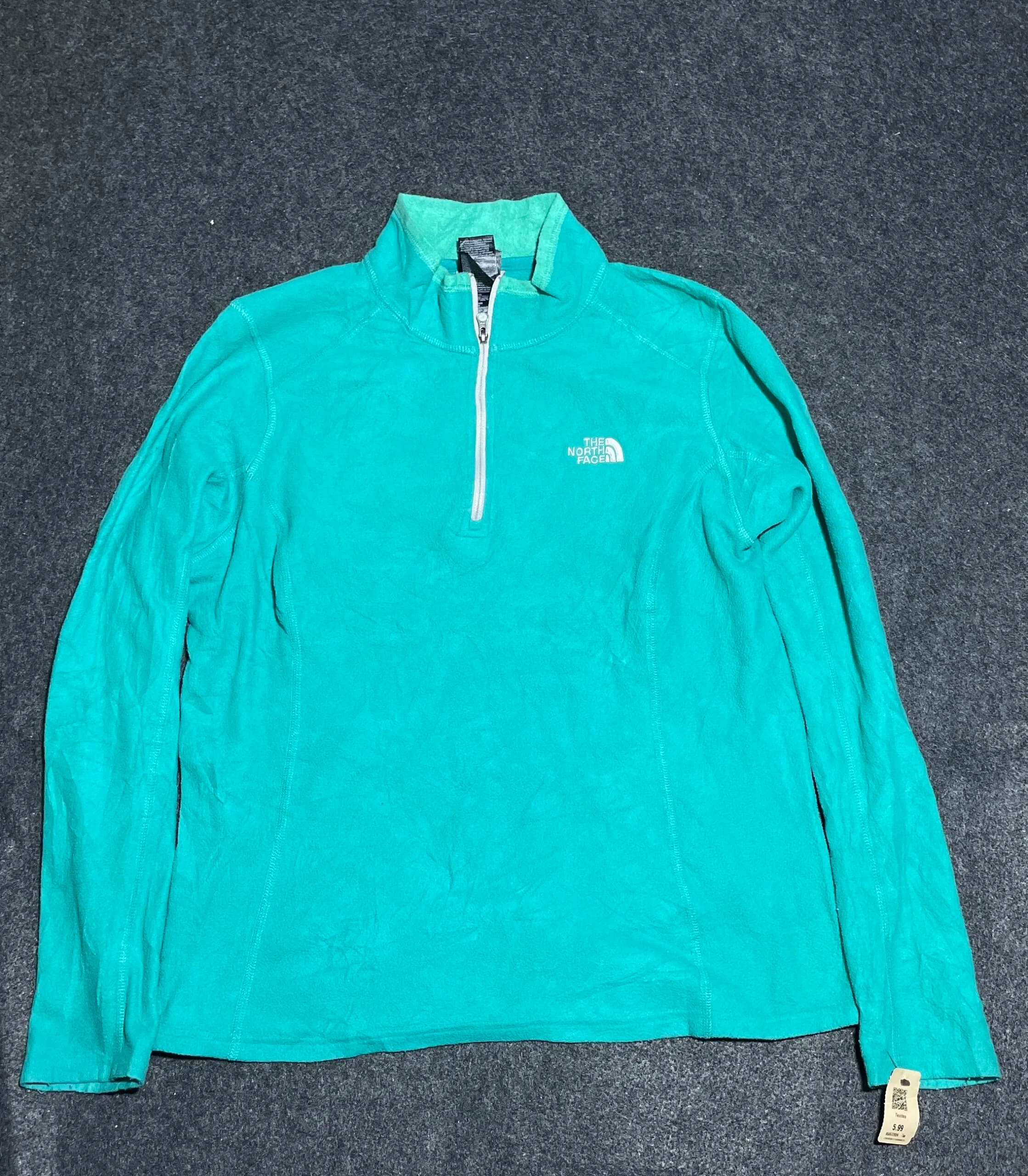 The North Face thrift fleece jacket India back view