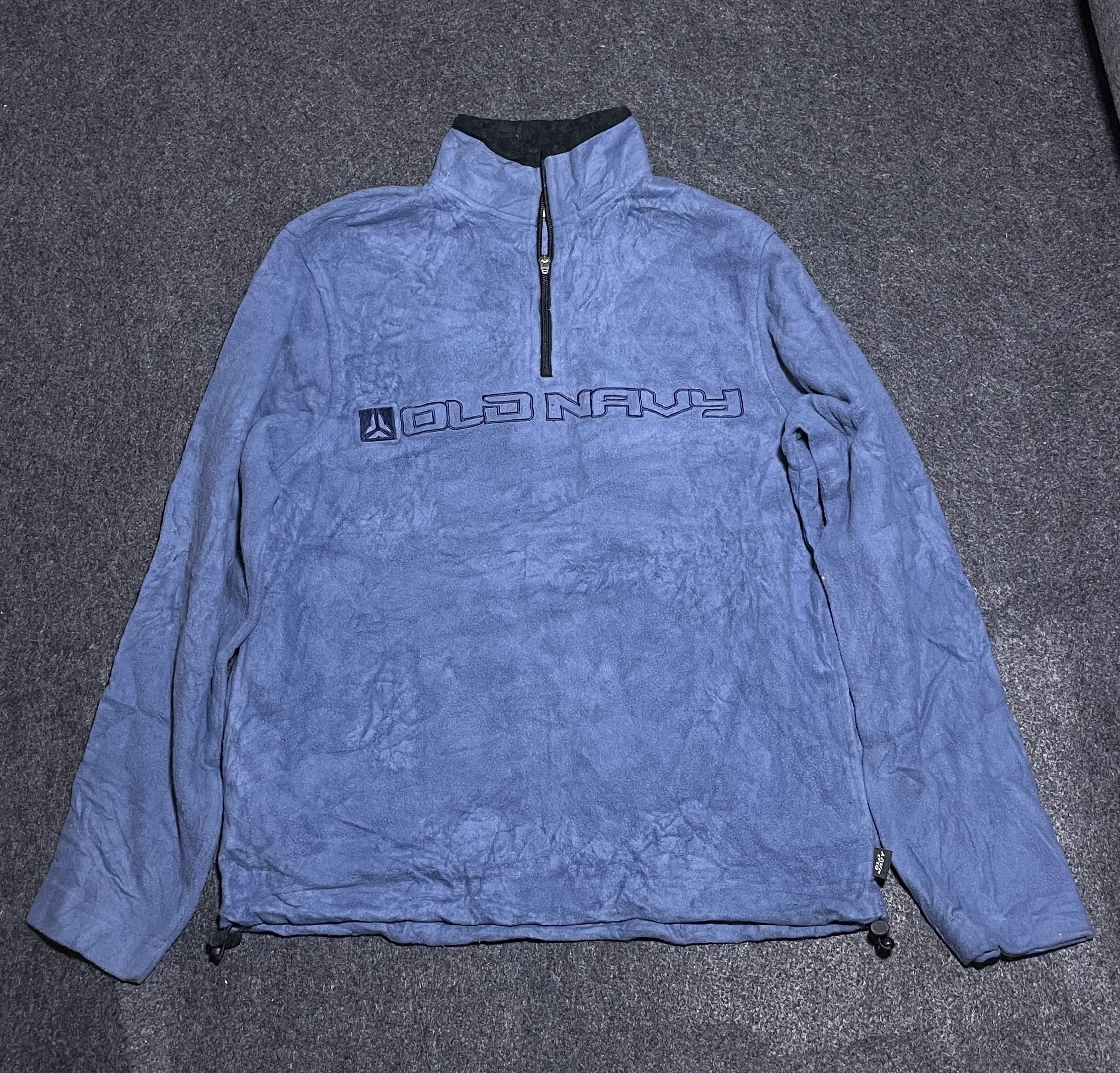 Branded thrift fleece jacket India back view