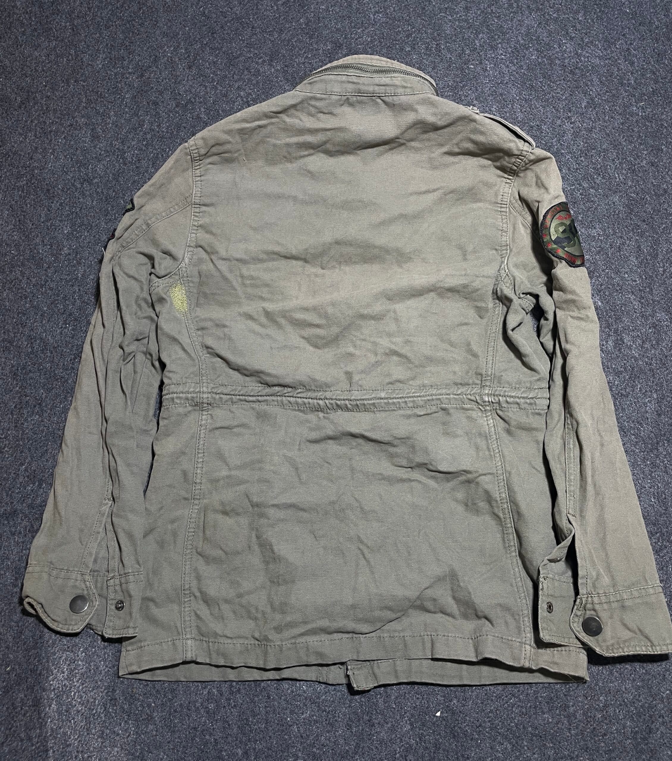Branded thrift jacket India back view