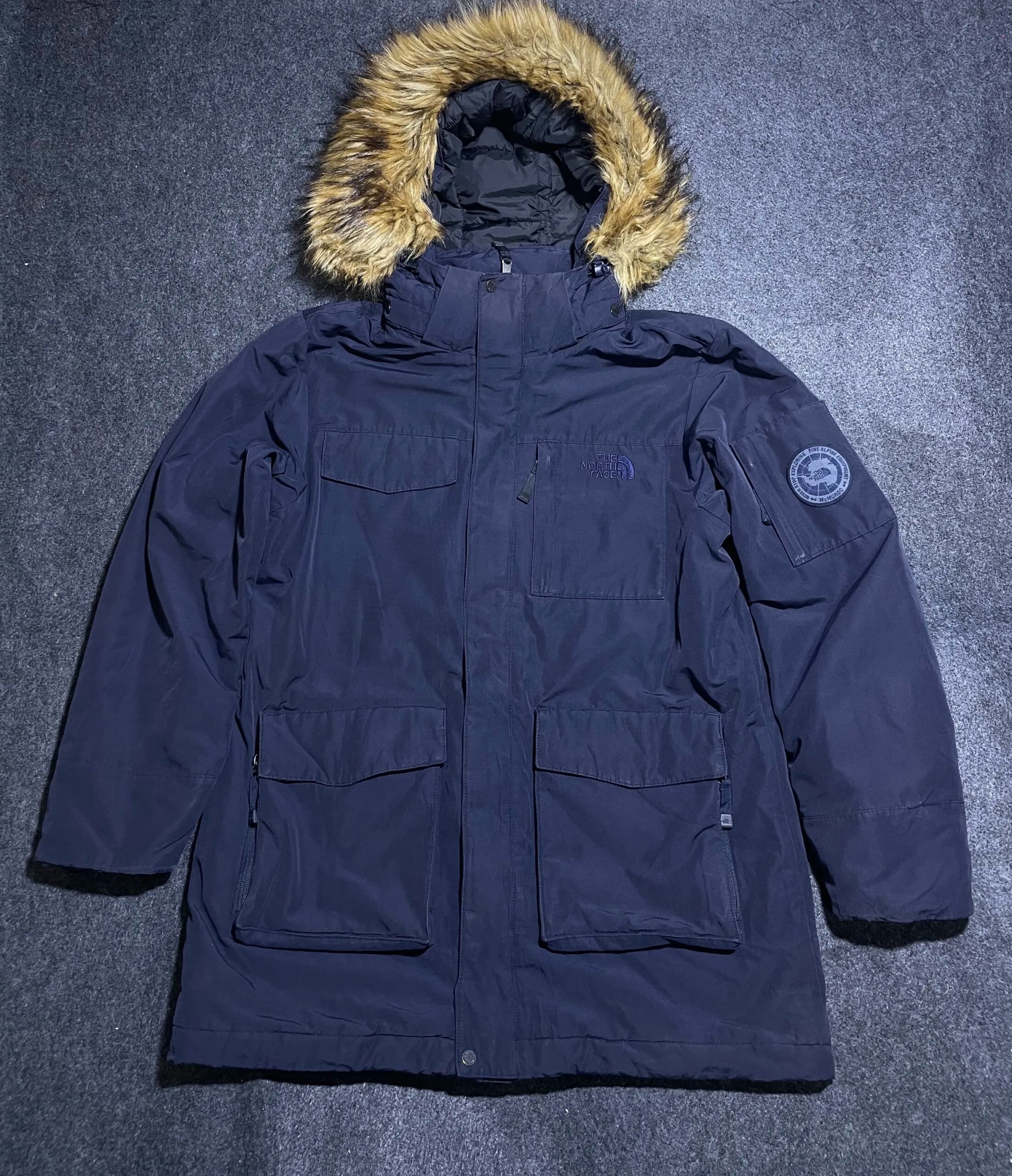 The North Face thrift parka jacket India back view
