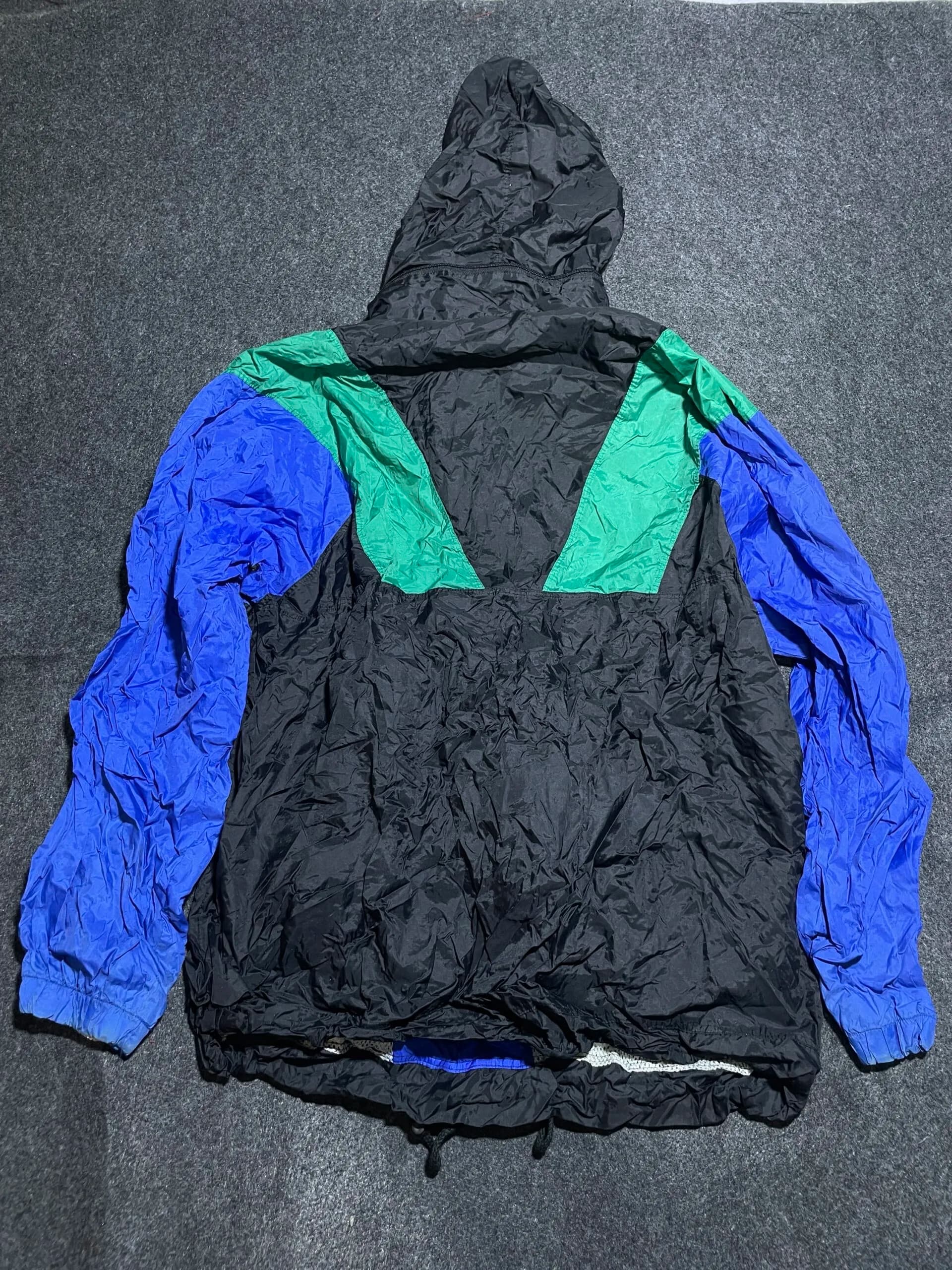 Shamp Korean WindCheater LiteWeight Oversized Xl thrift clothing India back view