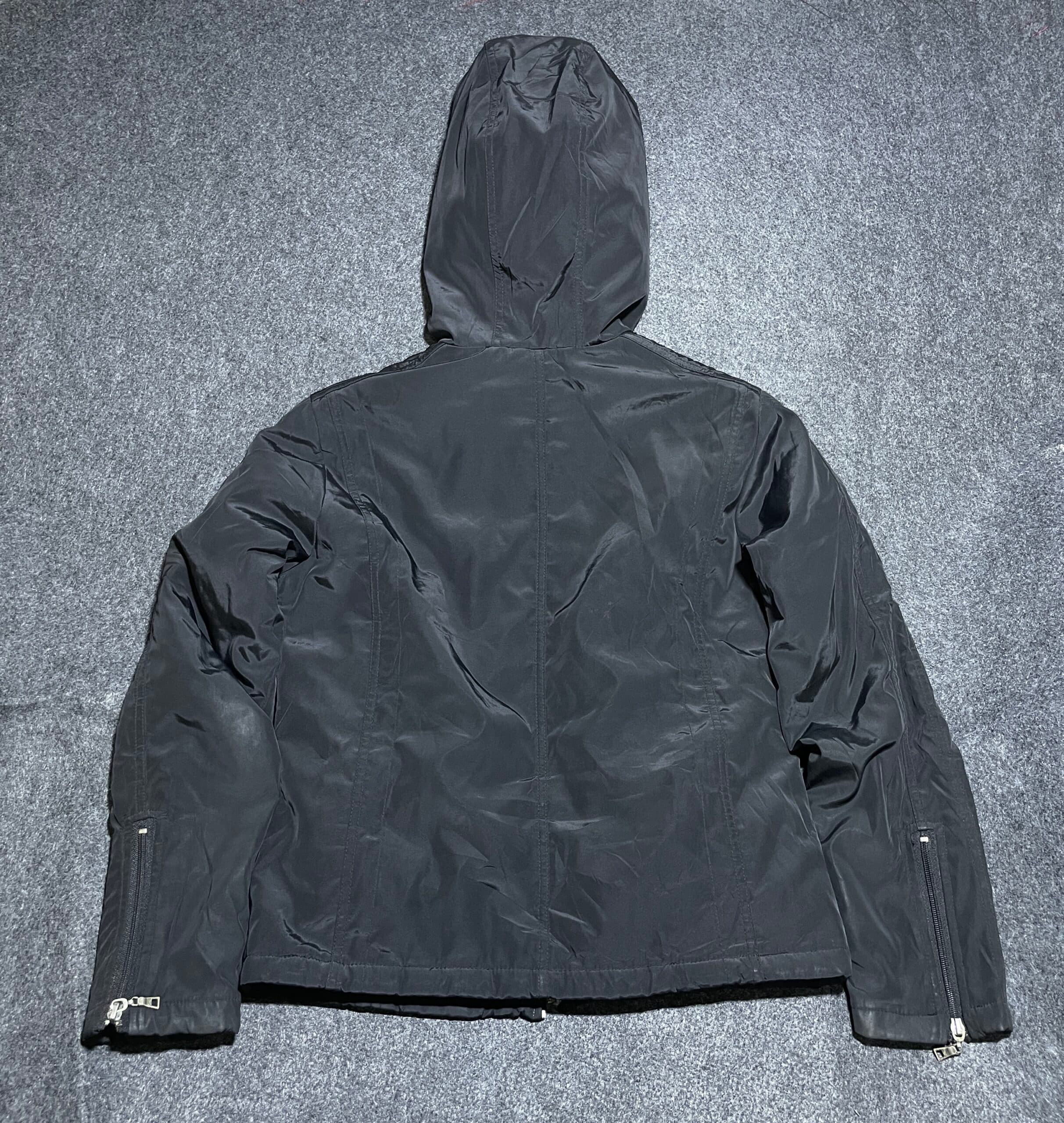Branded thrift jacket India detail view