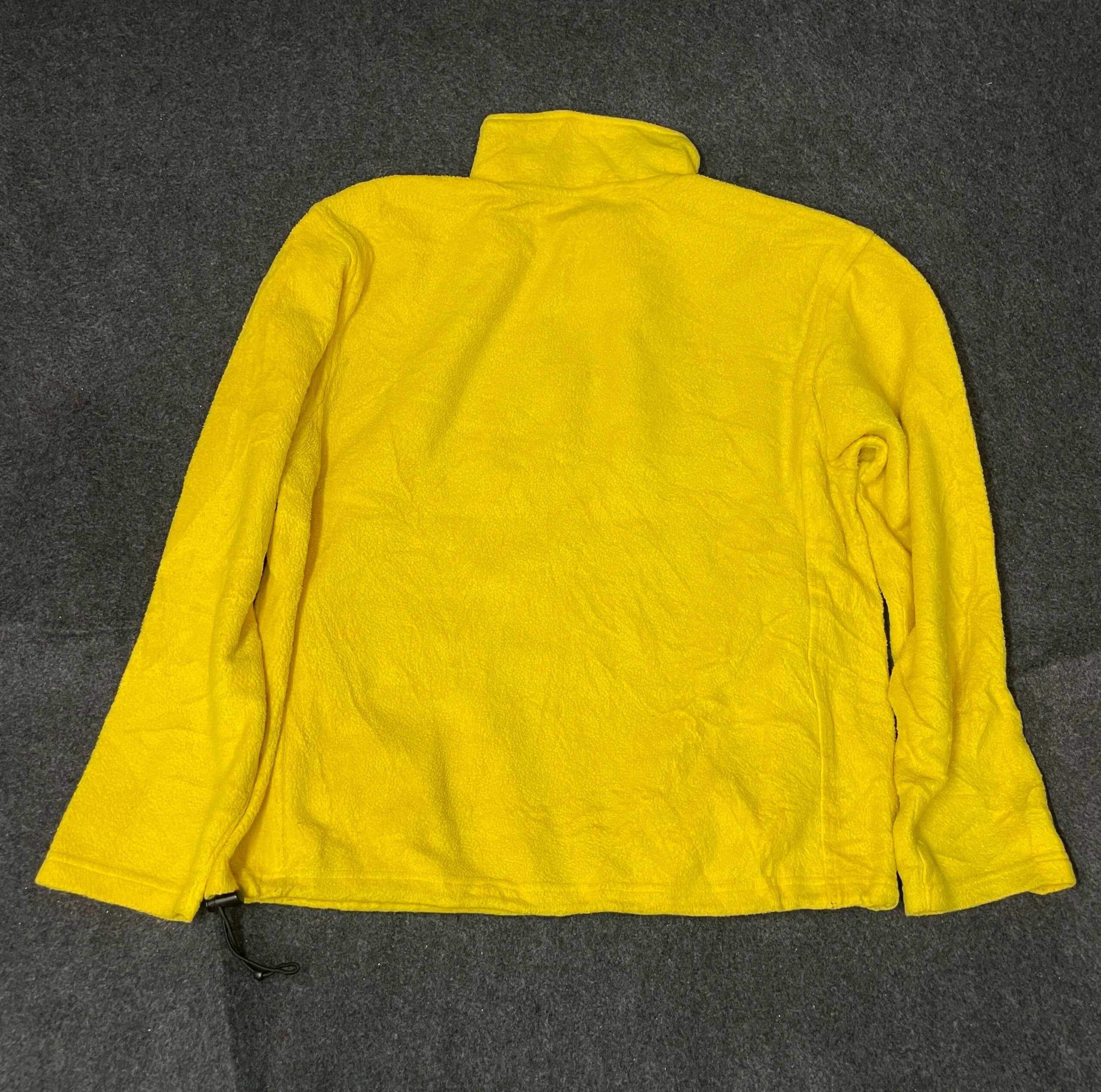 Branded thrift fleece jacket India back view