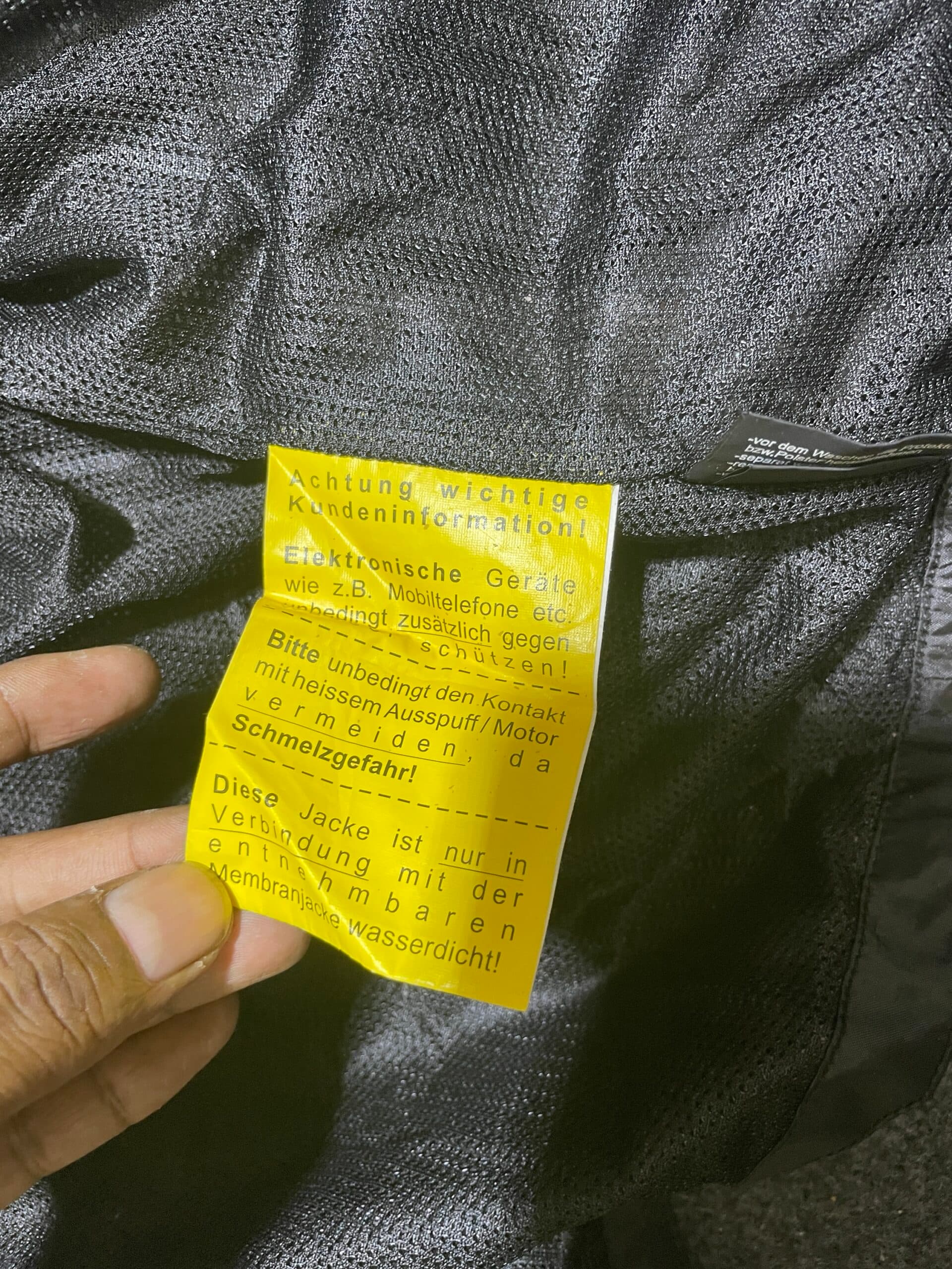 Probiker Bike Riding Monsoon Raincoat thrift clothing India detail view