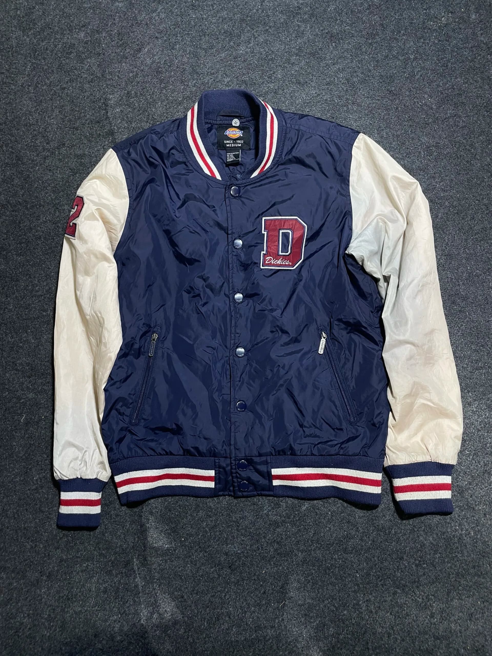 Branded thrift bomber jacket India back view