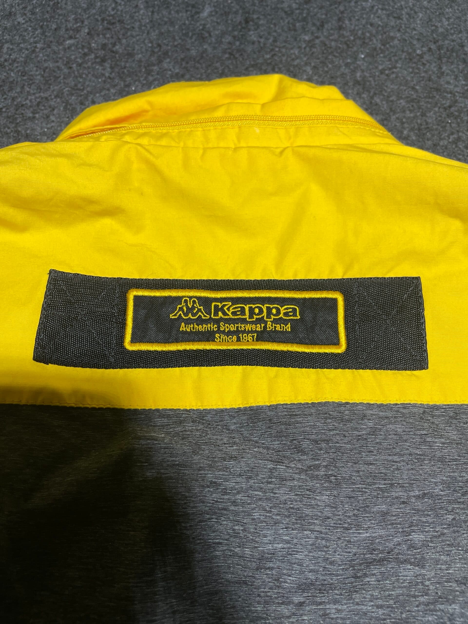Branded thrift winter jacket India close-up
