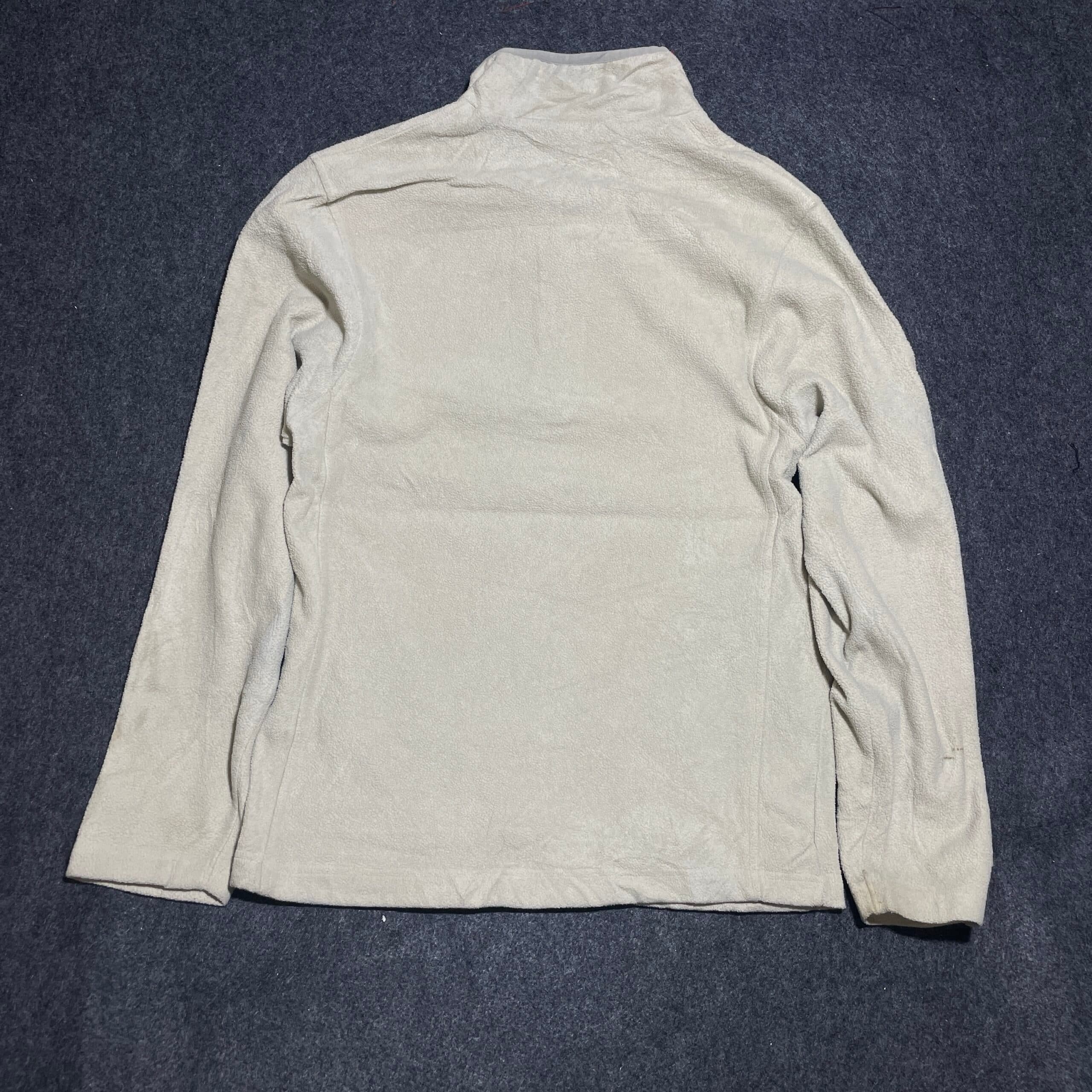 Branded thrift fleece jacket India detail view