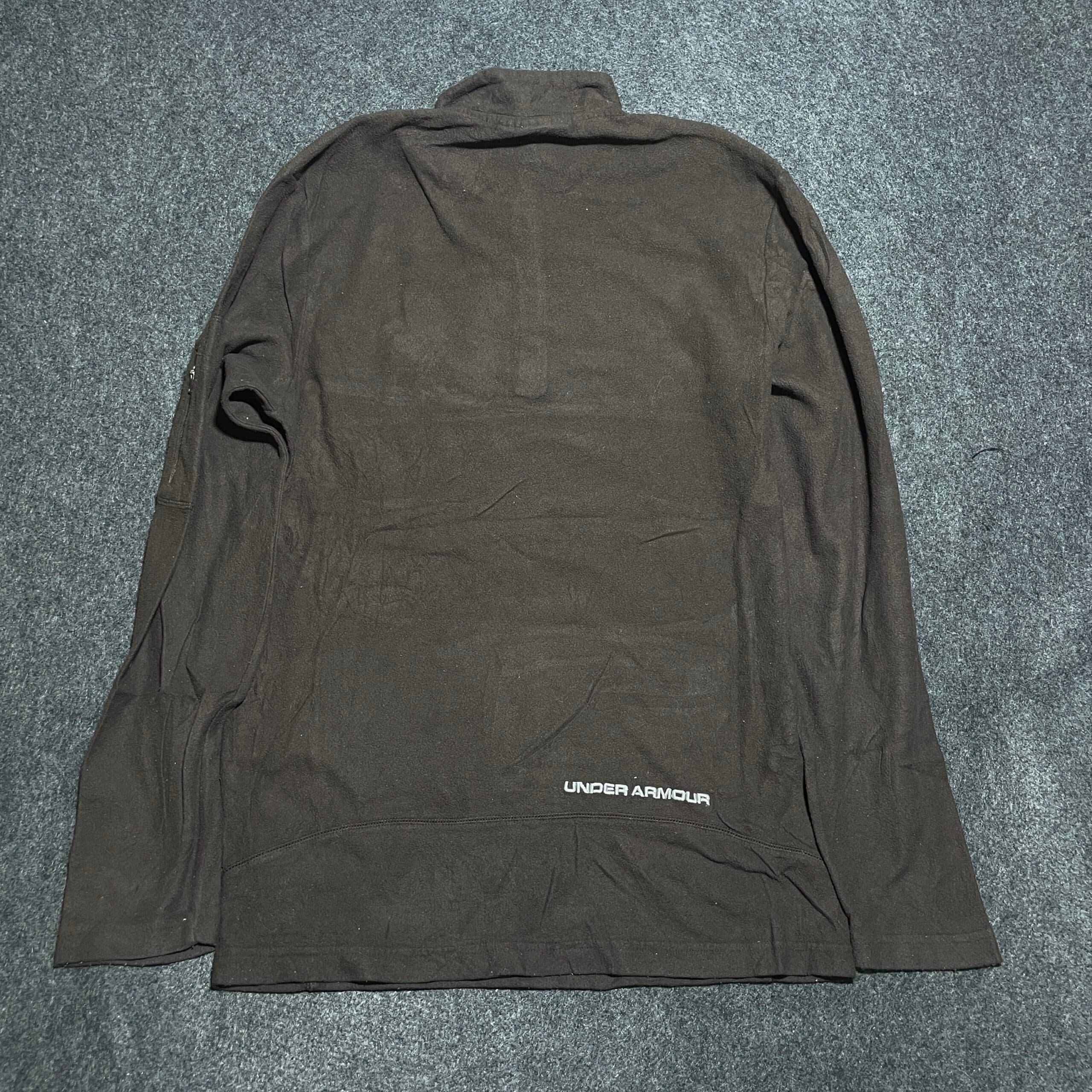 Under Armour thrift fleece jacket India detail view