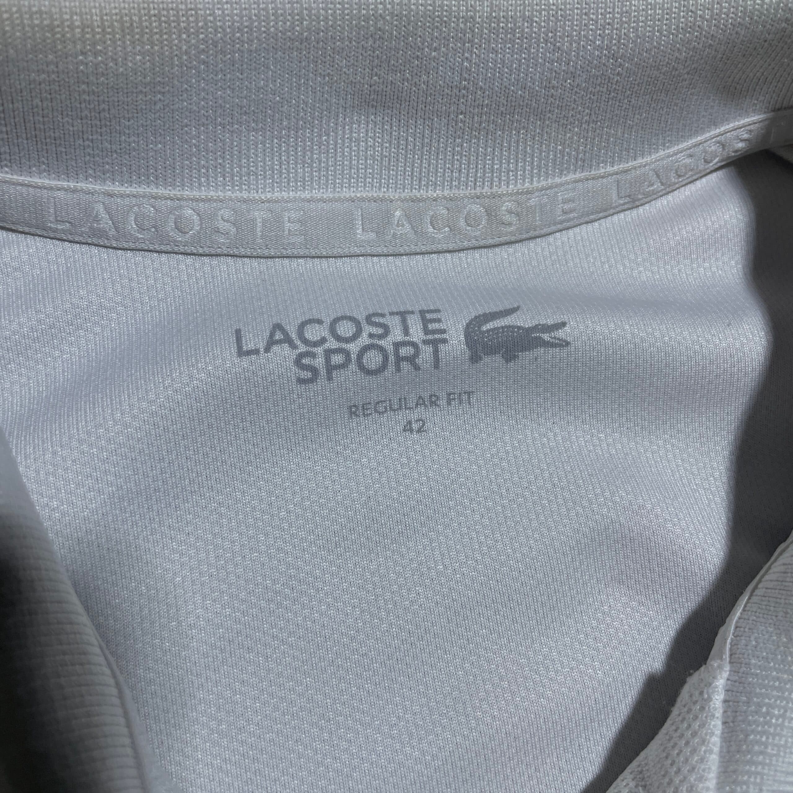Lacoste thrift t-shirt India close-up