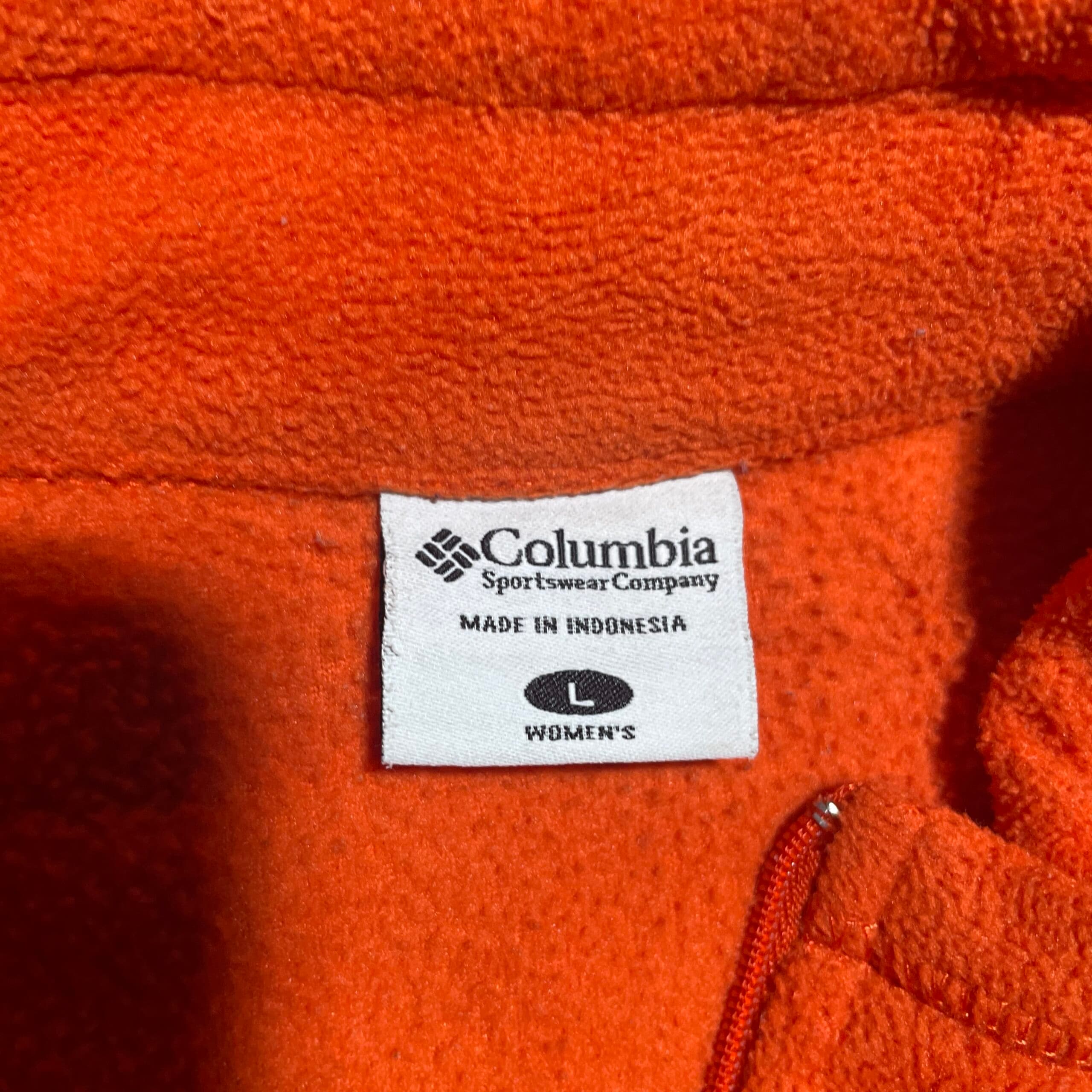 Columbia thrift fleece jacket India close-up