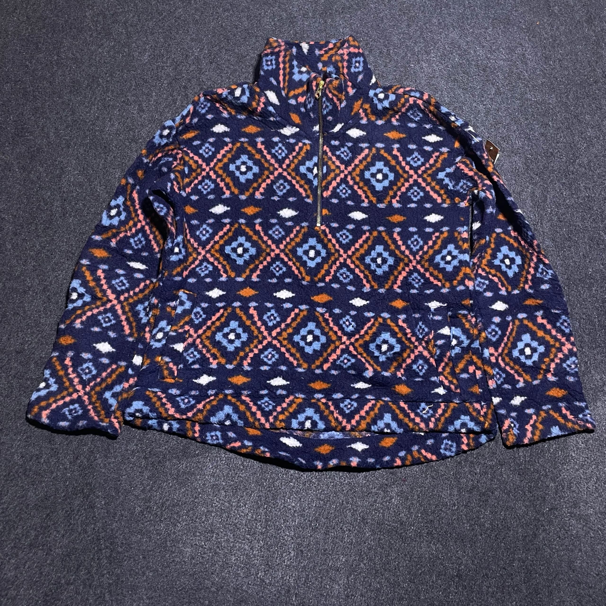 Branded thrift fleece jacket India back view