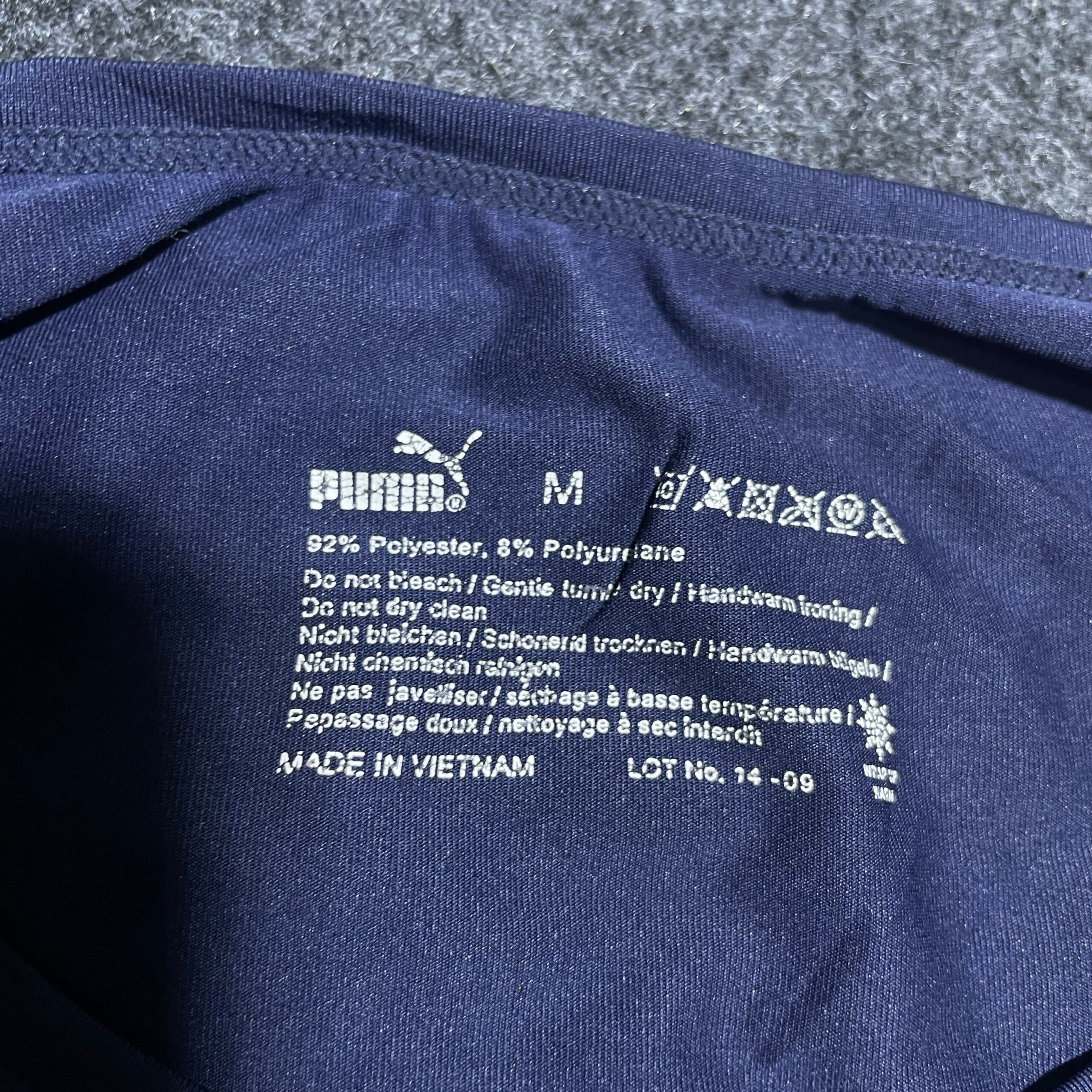 Puma thrift compression wear India close-up