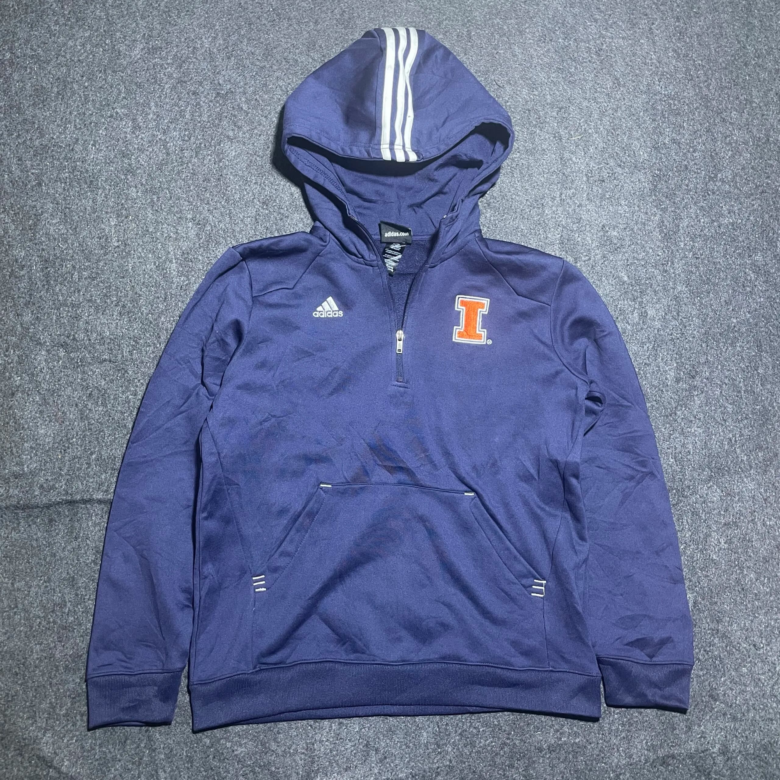 Adidas thrift hoodie India back view