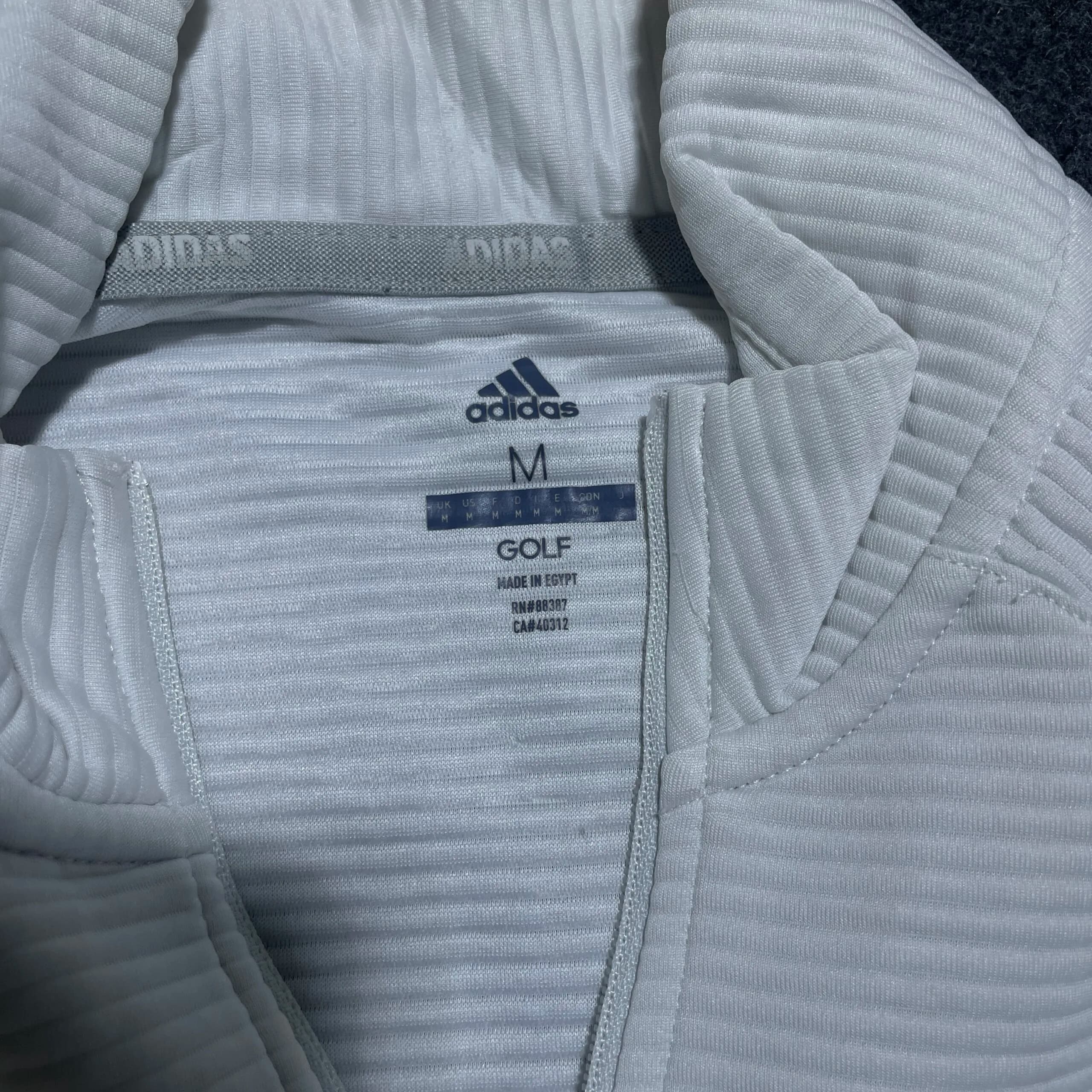 Adidas thrift track jacket India close-up