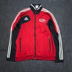 Adidas thrift track jacket India back view