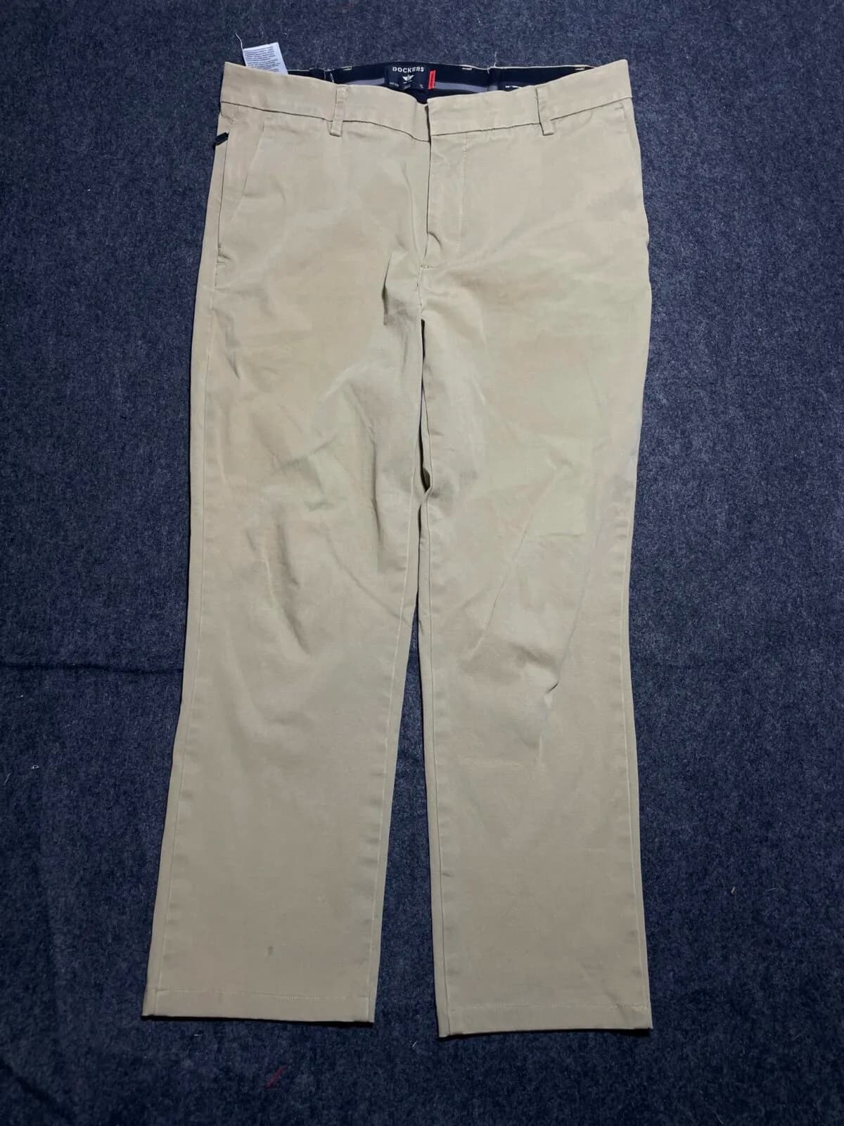 Dockers By Levis Strauss Formal Pant Khaki M thrift clothing India