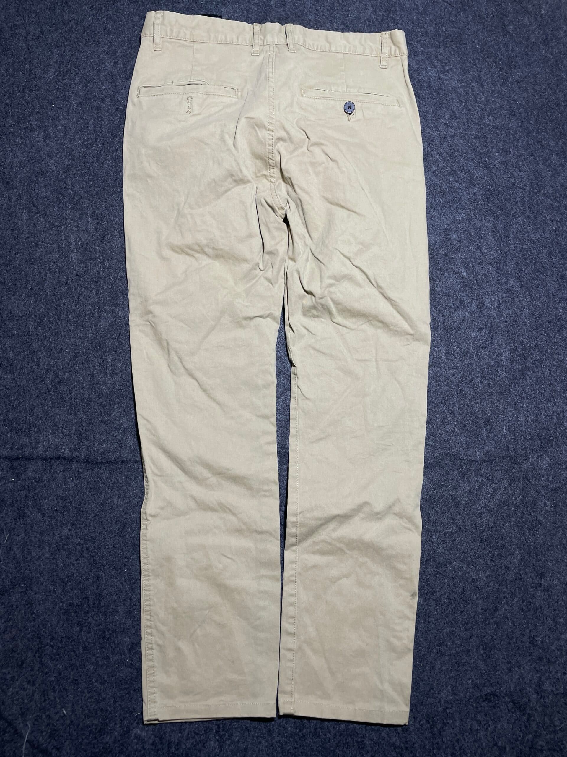 Branded thrift chinos India detail view