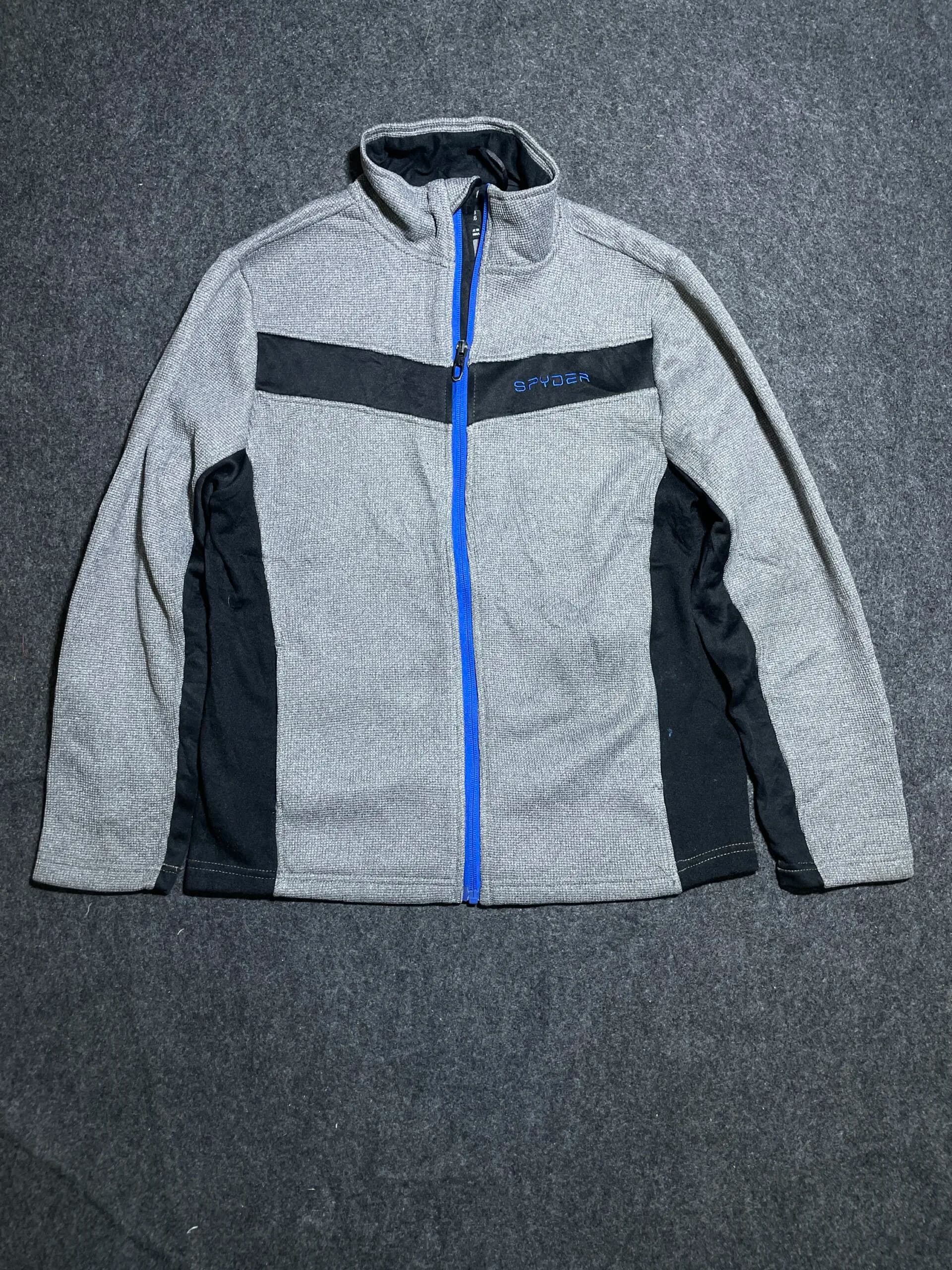 Branded thrift track jacket India back view
