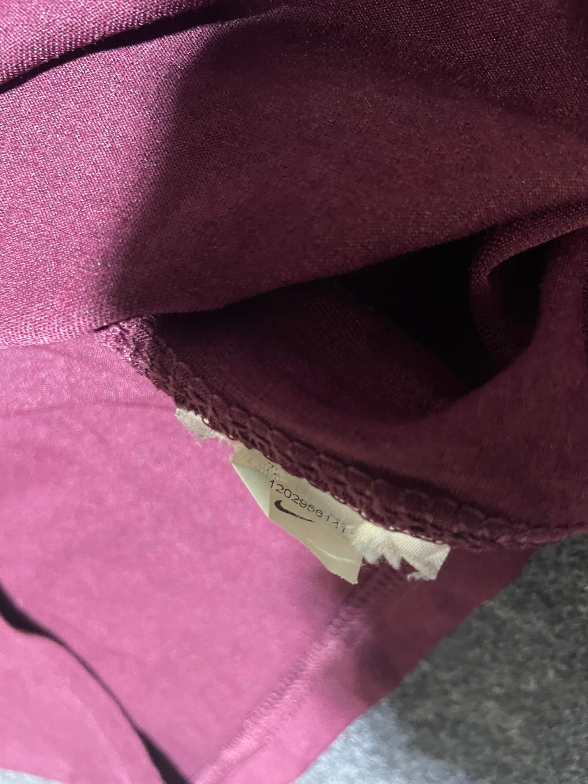 Nike Dri-FIT thrift t-shirt India close-up