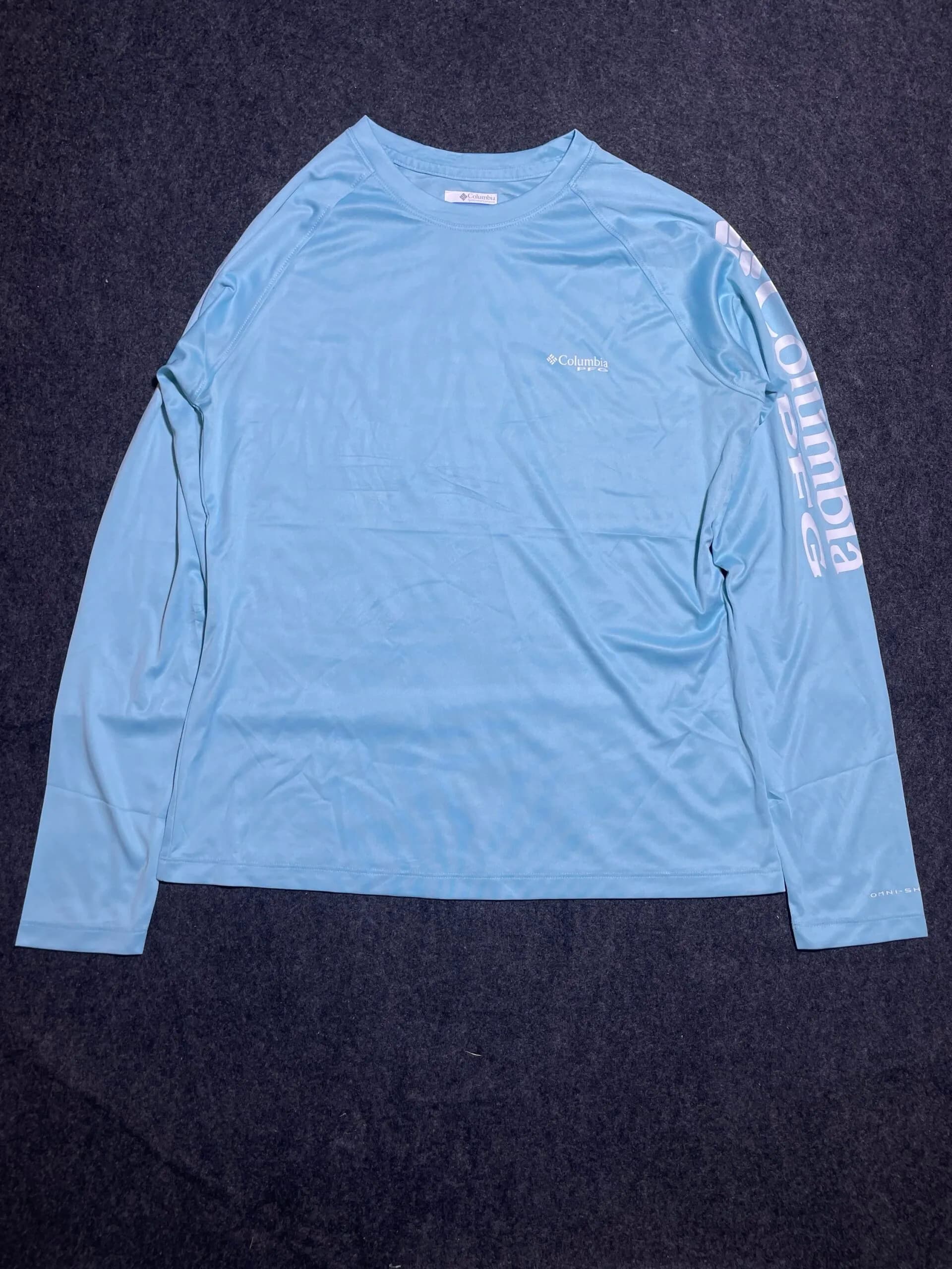 Columbia PFG Omni Shade Women’s Tshirt Sky Blue M