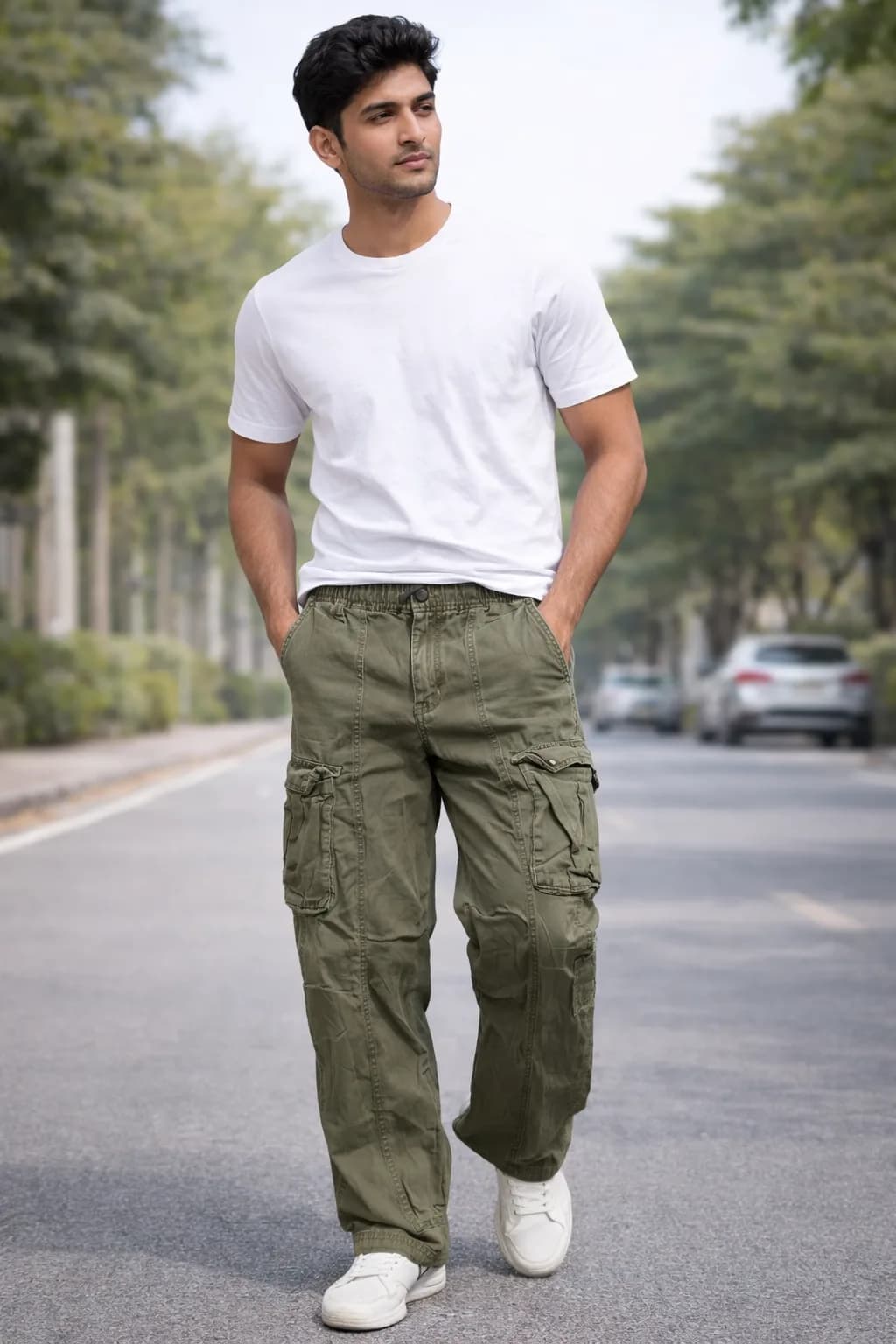 Branded thrift cargo pants India
