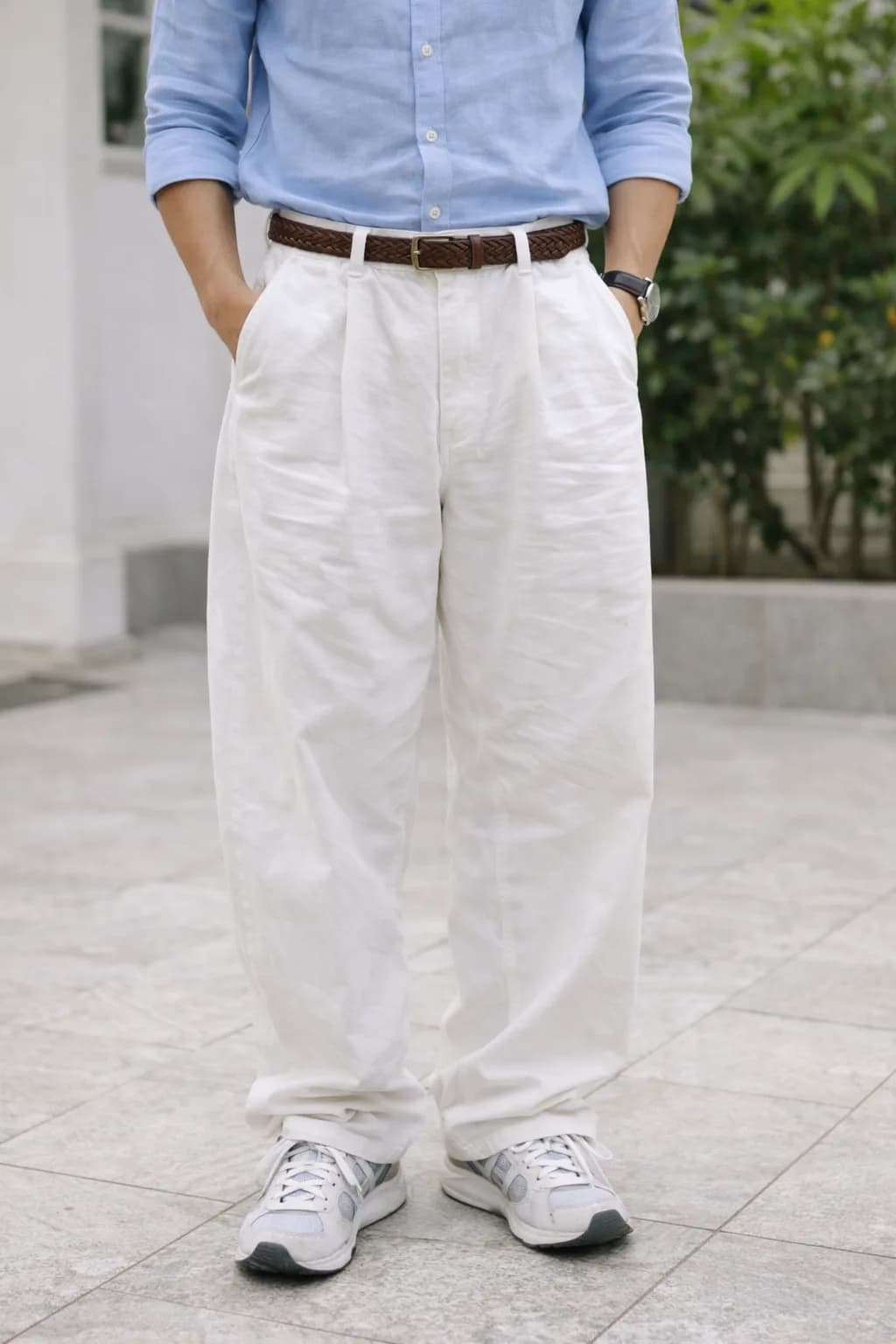 Branded thrift pants India back view