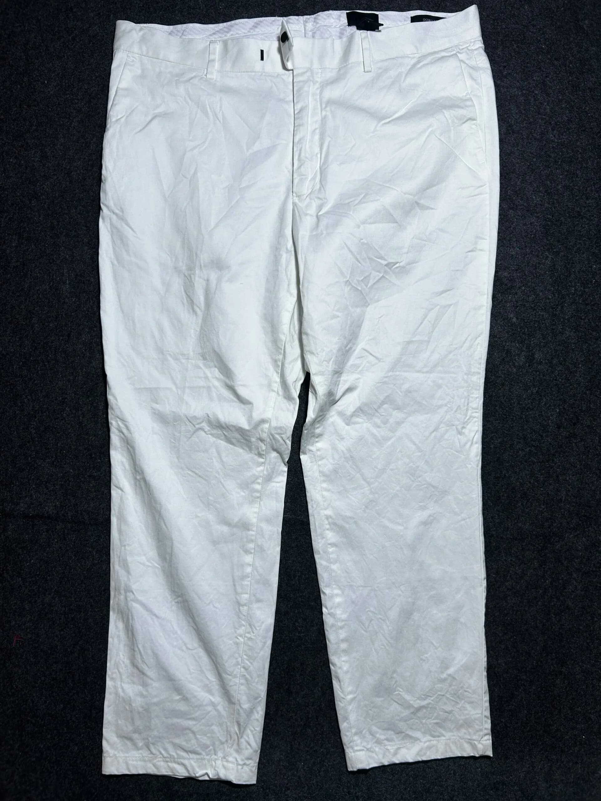 H&M original Skinny Fit Mens Formal pant White 38 thrift clothing India back view